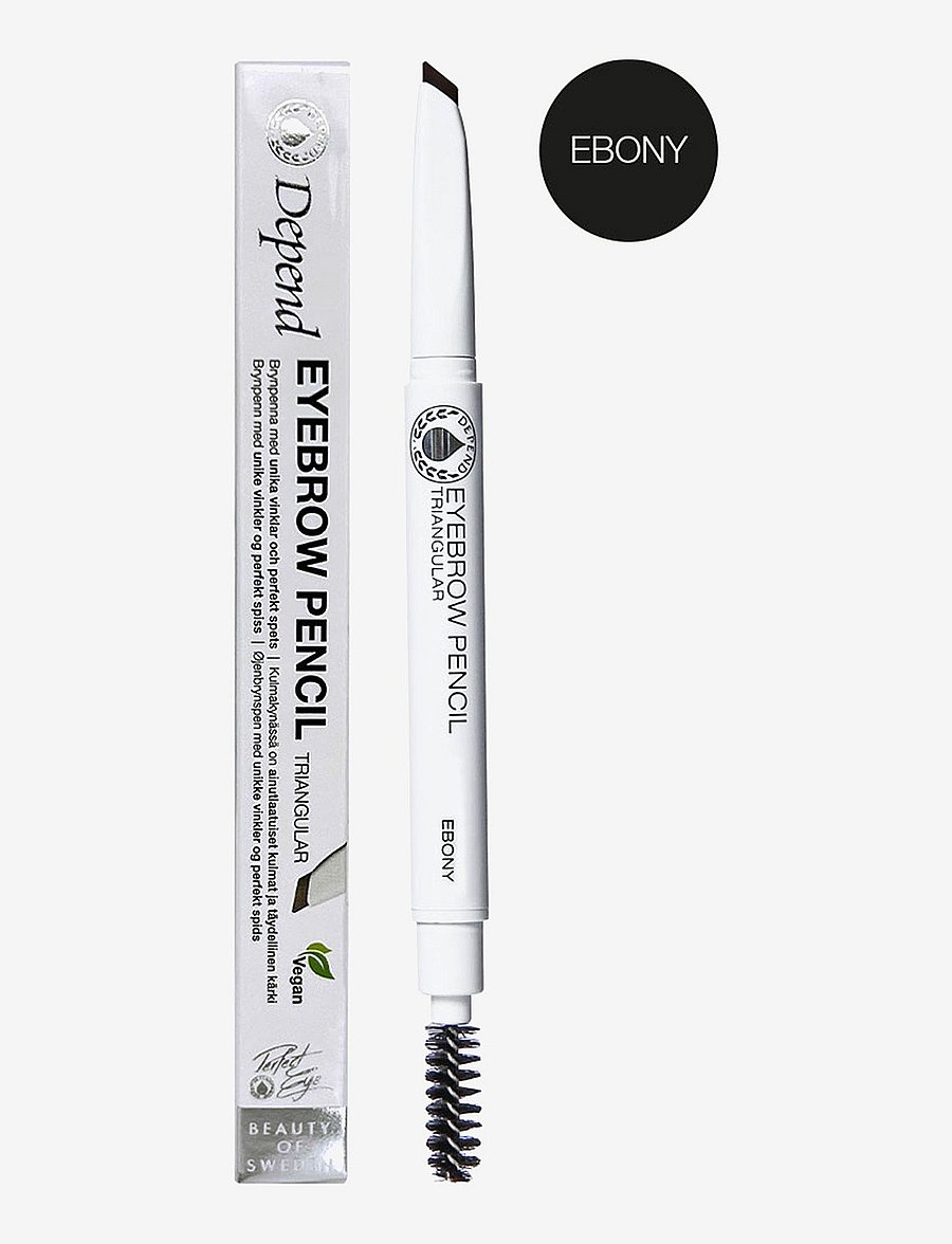 Depend Cosmetic - Eyebrowpen. triangular Ebony - silmad ja kulmud - ebony nord - 0