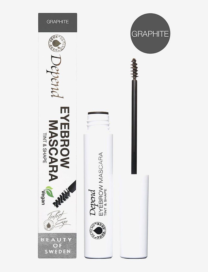 Depend Cosmetic - Eyebrow Mascara Tint & Shape Graphite - silmad ja kulmud - graphite - 0
