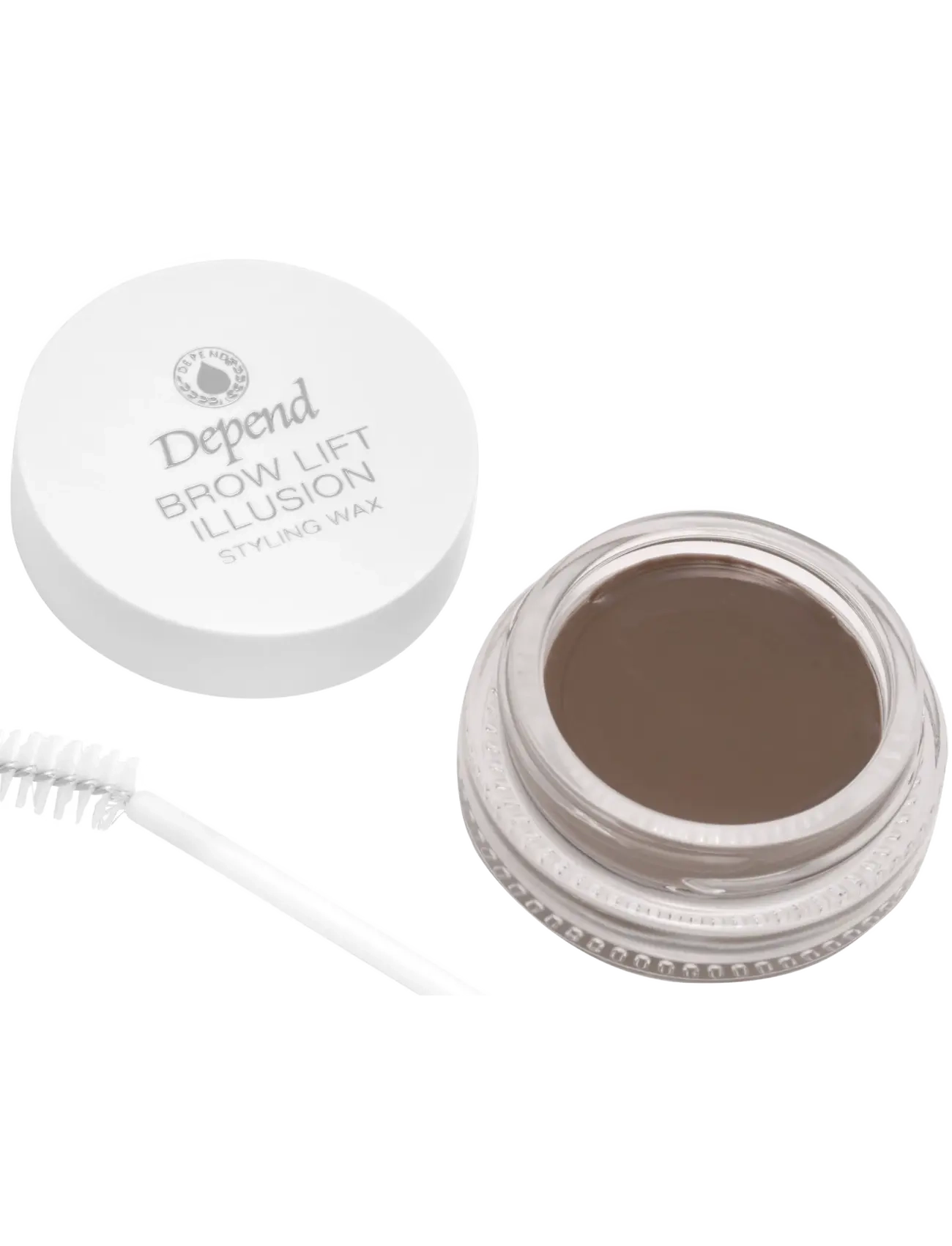 Depend Cosmetic - PE Brow Illusion Wax S.Brown SE/NO/DK - Øjne & bryn - s.brown - 1