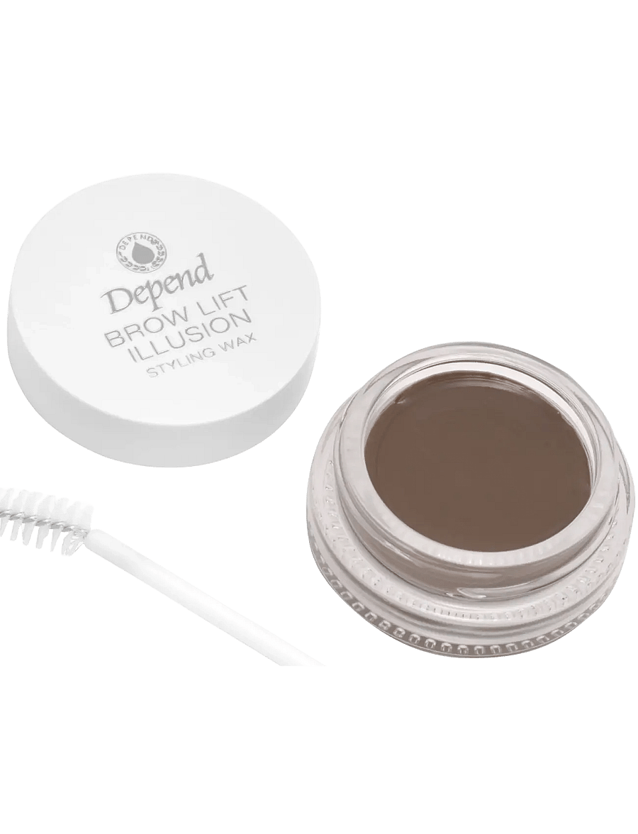 Depend Cosmetic - PE Brow Illusion Wax S.Brown SE/NO/DK - silmad ja kulmud - s.brown - 1