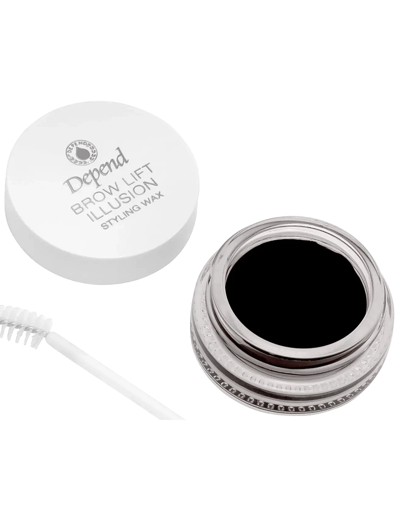 Depend Cosmetic - PE Brow Illusion Wax D.Brown SE/NO/DK - makeup - d.brown - 1