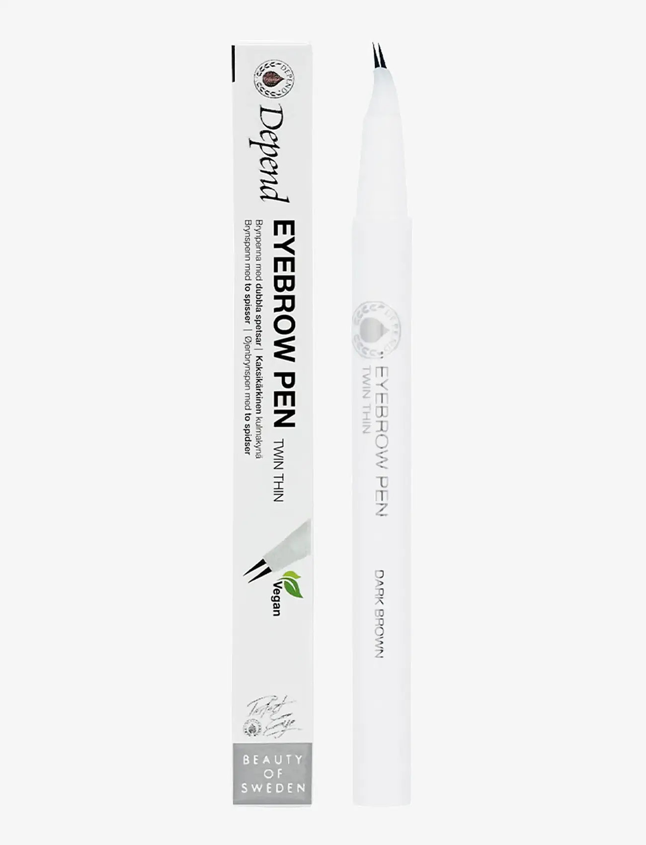 Depend Cosmetic - Perfect Eye Eyebrowpen - Øjne & bryn - darkbrown - 1