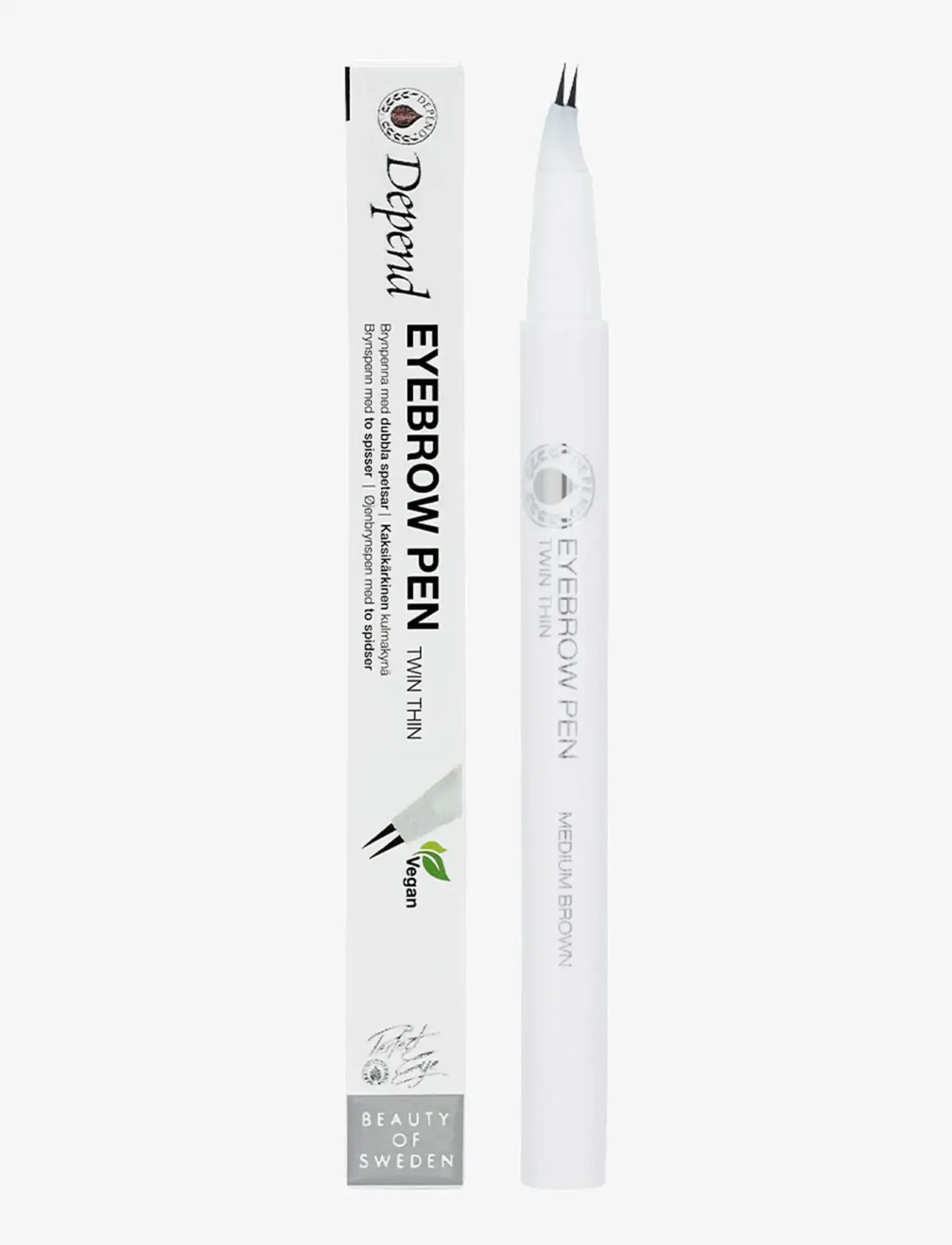 Depend Cosmetic - Perfect Eye Eyebrowpen - Øjne & bryn - mediumbrown - 0