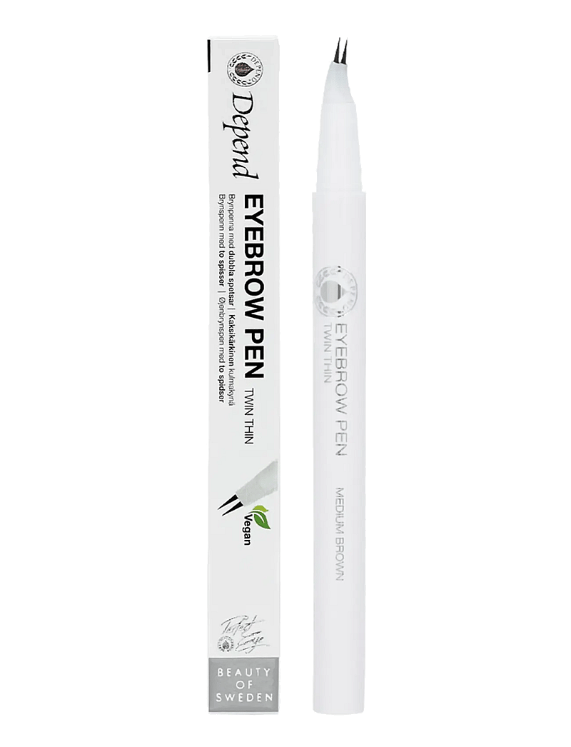 Depend Cosmetic - Perfect Eye Eyebrowpen - silmad ja kulmud - mediumbrown - 0