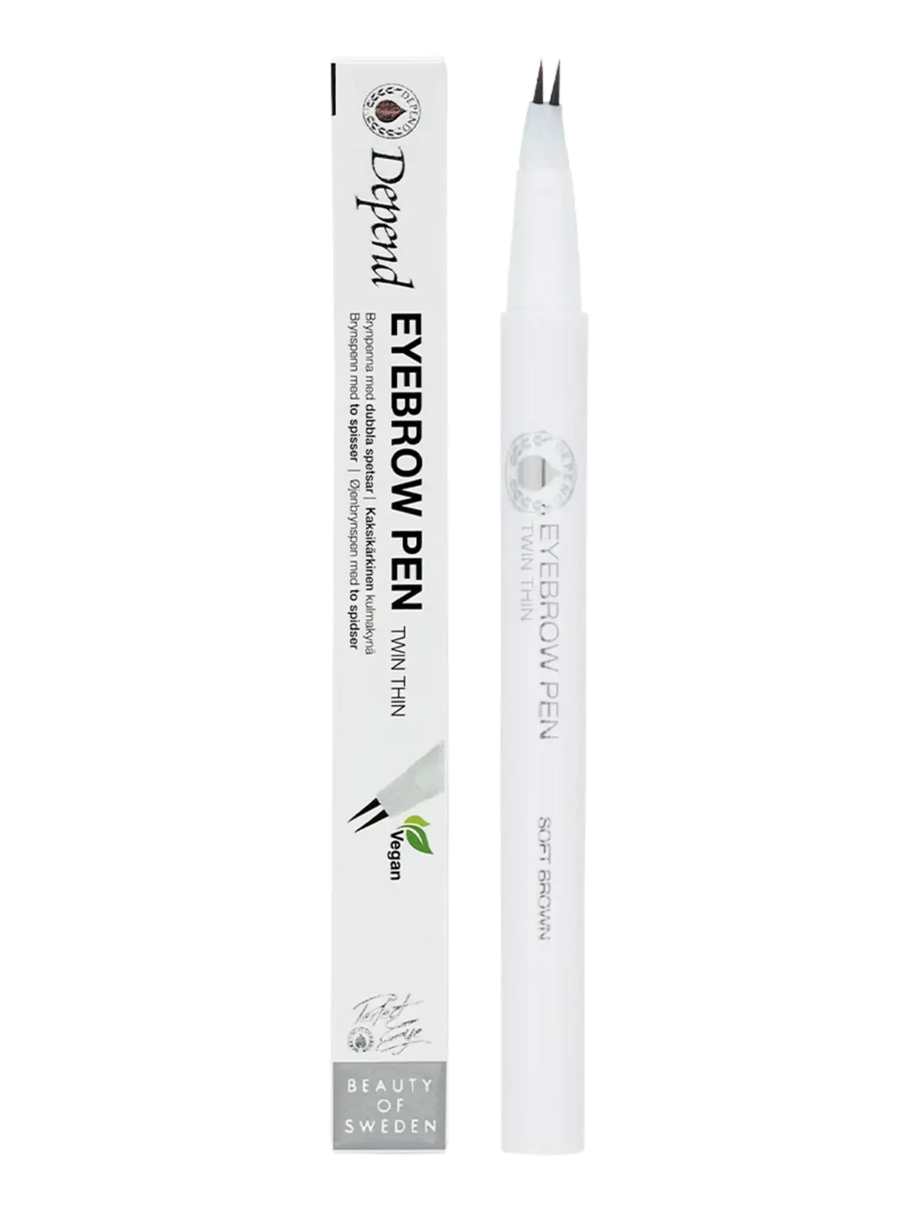 Depend Cosmetic Perfect Eye Eyebrowpen - Meik - SOFTBROWN / natural