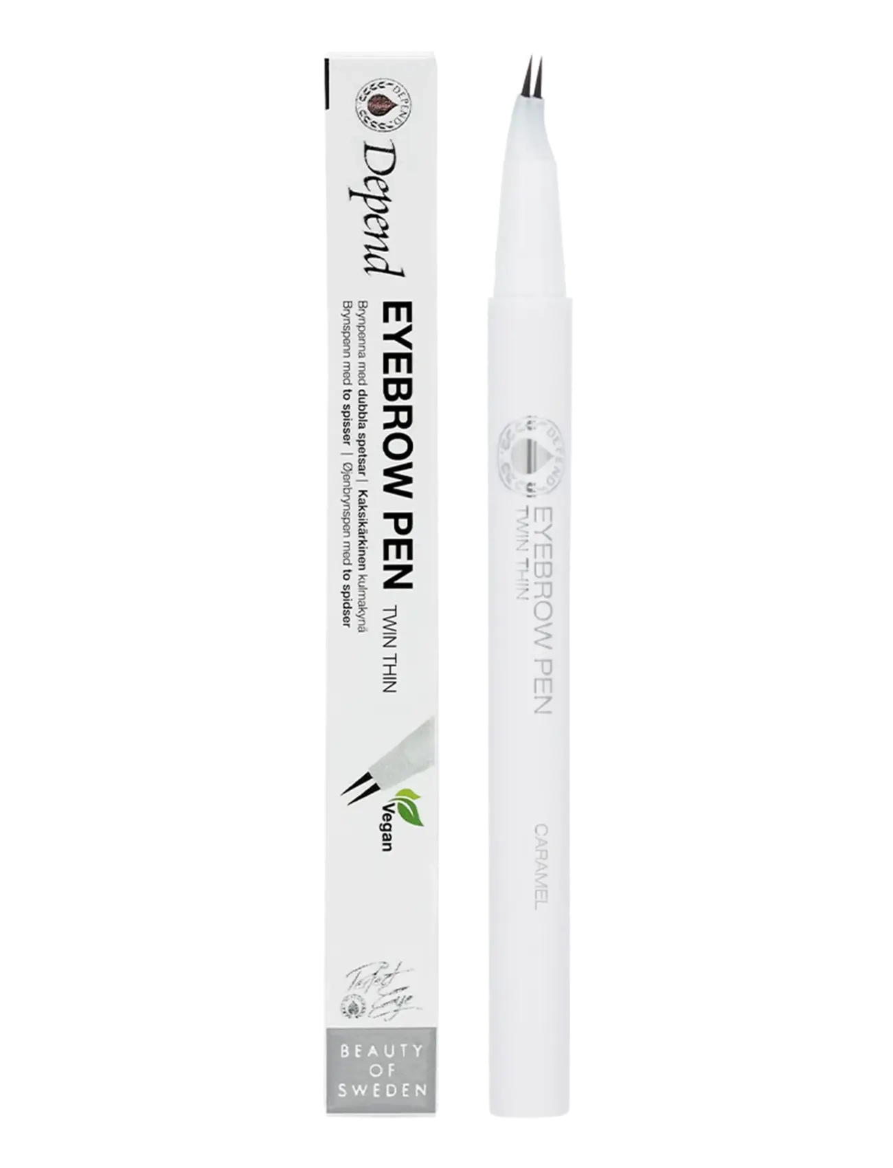 Depend Cosmetic Perfect Eye Eyebrowpen - Smink - CARAMEL / brown
