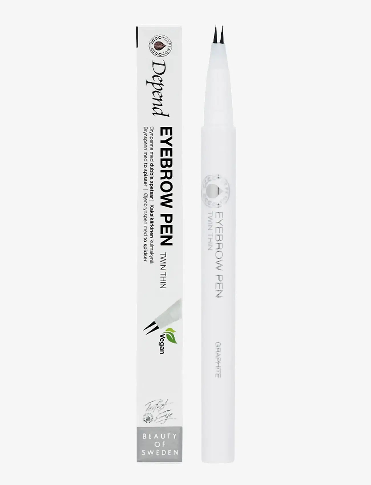 Depend Cosmetic - Perfect Eye Eyebrowpen - Øjne & bryn - grafit - 0