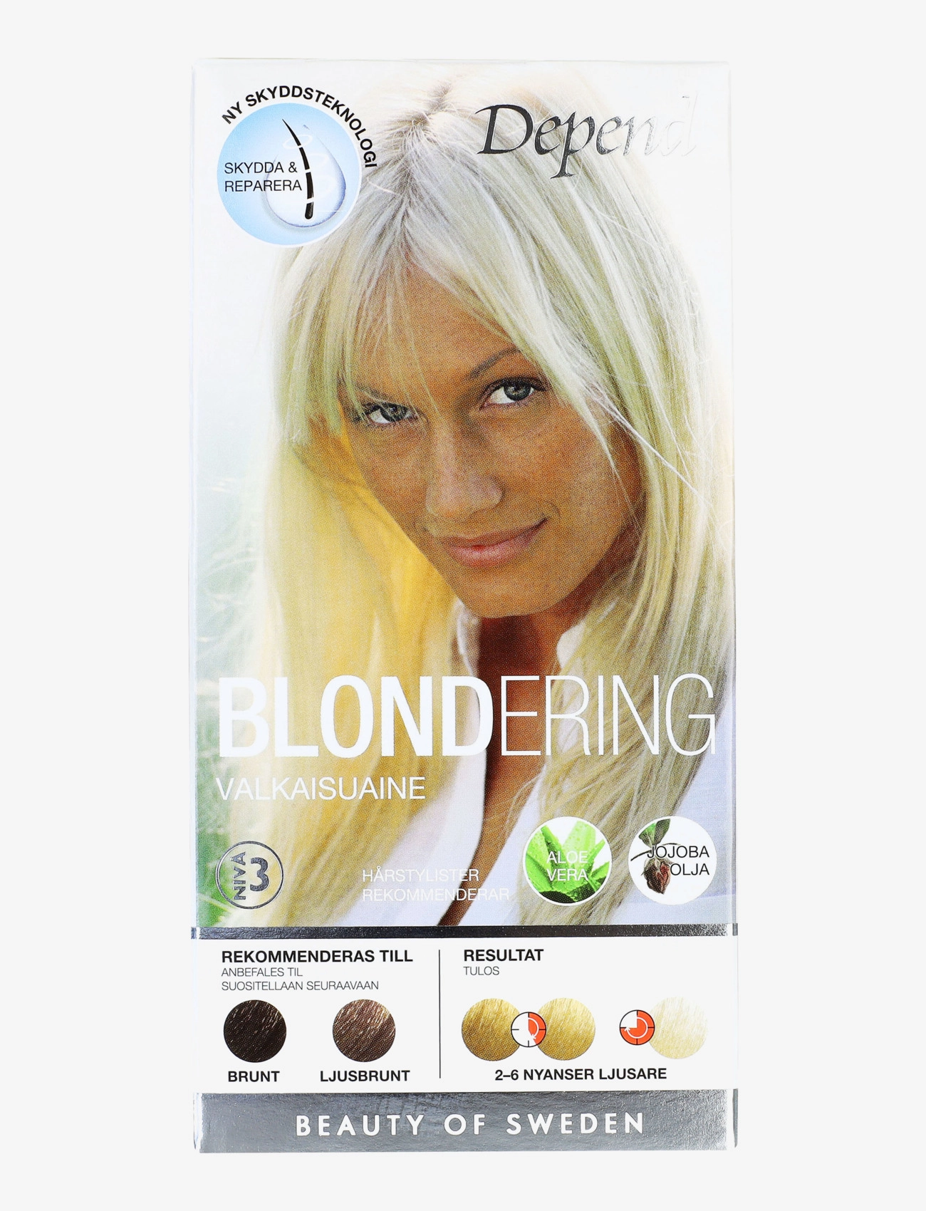 Depend Cosmetic Blondering Brun-ljusbrun - Hiusvärit - CLEAR / undefined