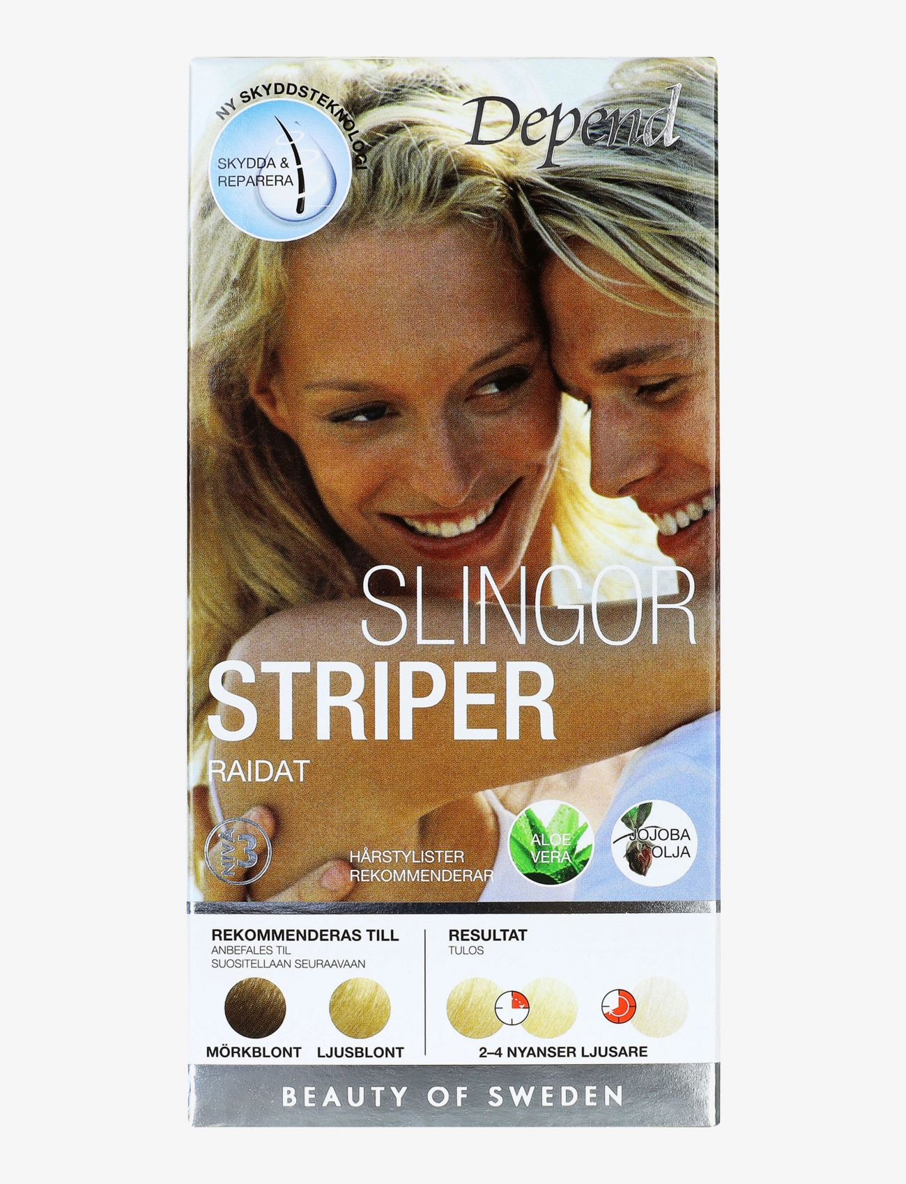 Depend Cosmetic Slingor Mörkblond -ljusblond - Depend Cosmetic - CLEAR / undefined