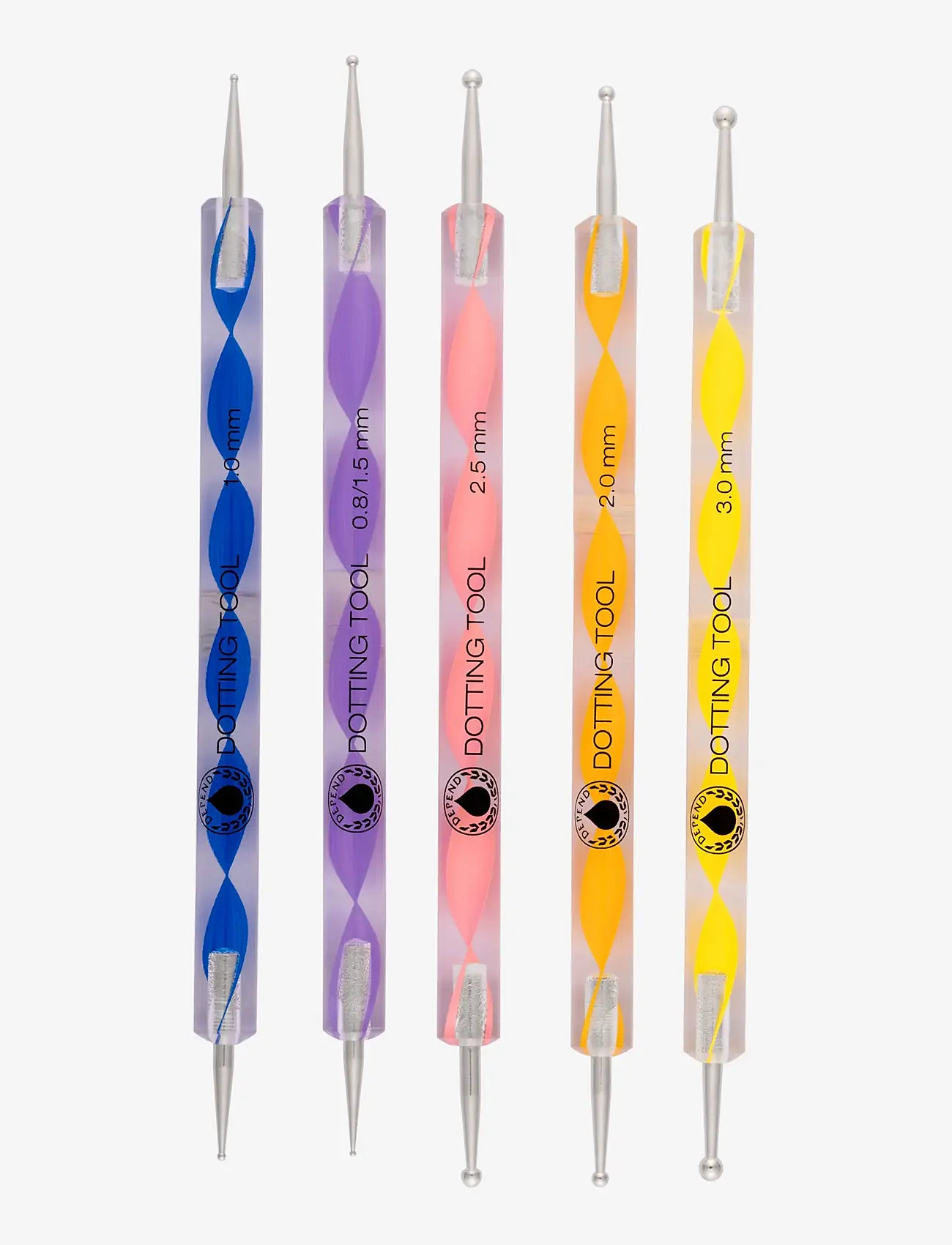 Depend Cosmetic - Dotting Tools 5-pack - makeup - dotting tools 5-pack - 1