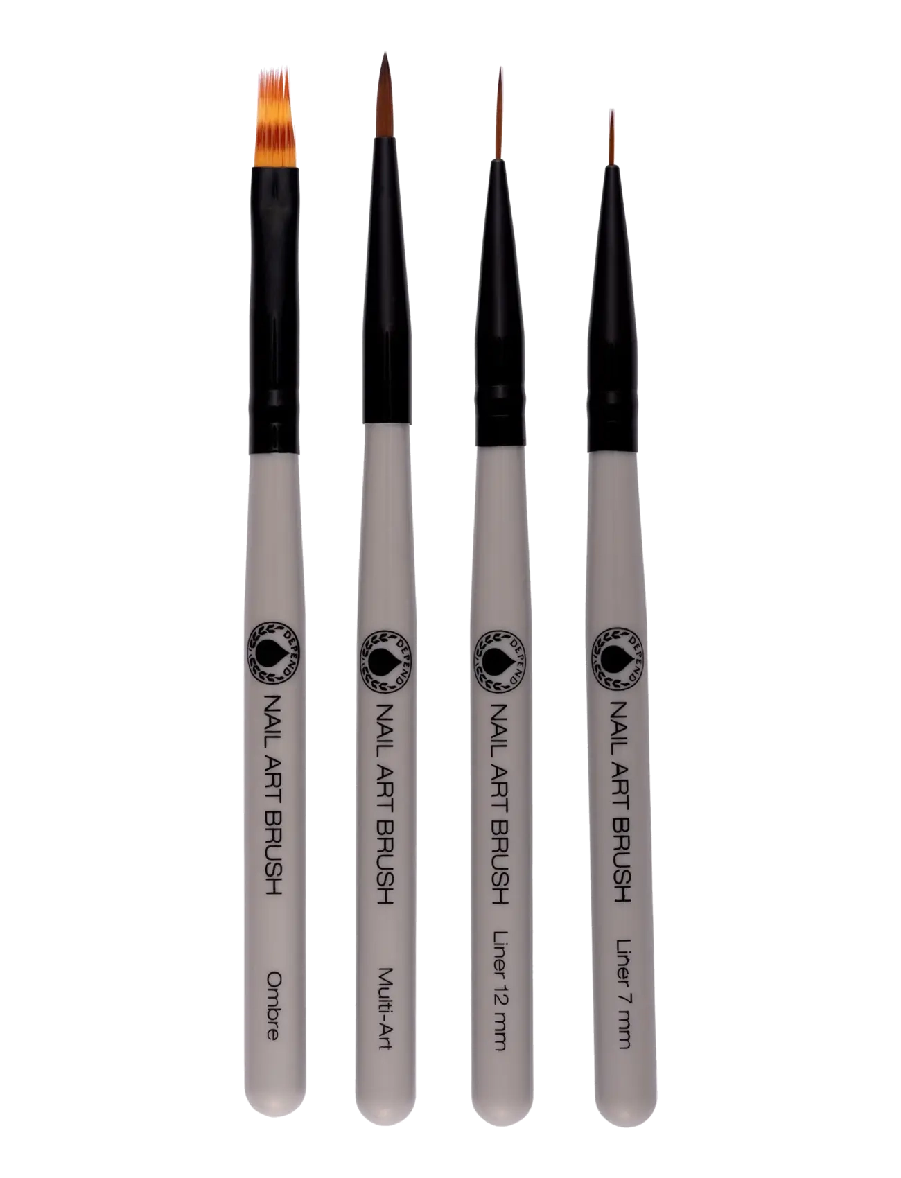 Depend Cosmetic - Nail Art Brush Kit 4-pack - meikit - nail art brush kit 4-pack - 1