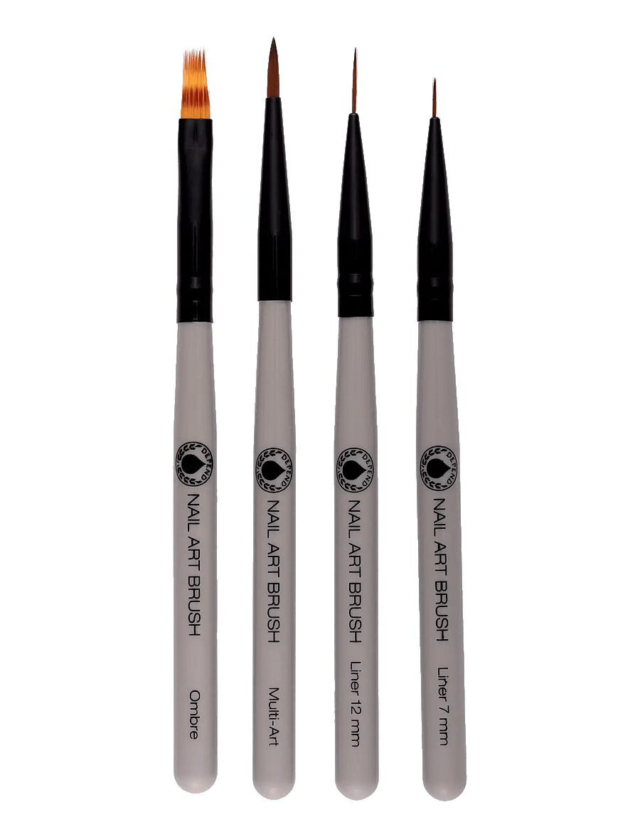 Depend Cosmetic - Nail Art Brush Kit 4-pack - nail art brush kit 4-pack - 1
