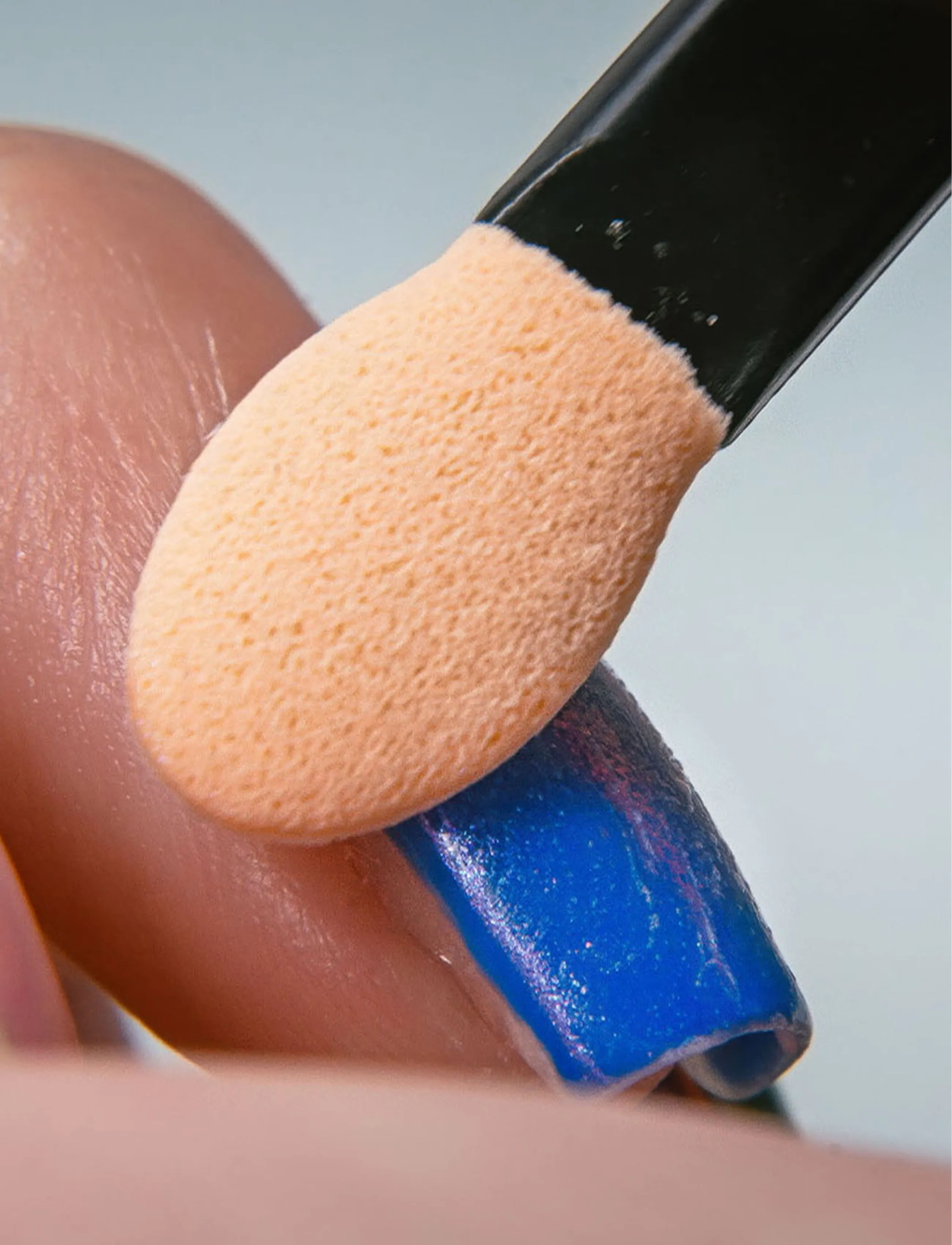Depend Cosmetic Chrome Sponges 4-Pack, 1 ST, Black, Negle > Værktøj, Dame