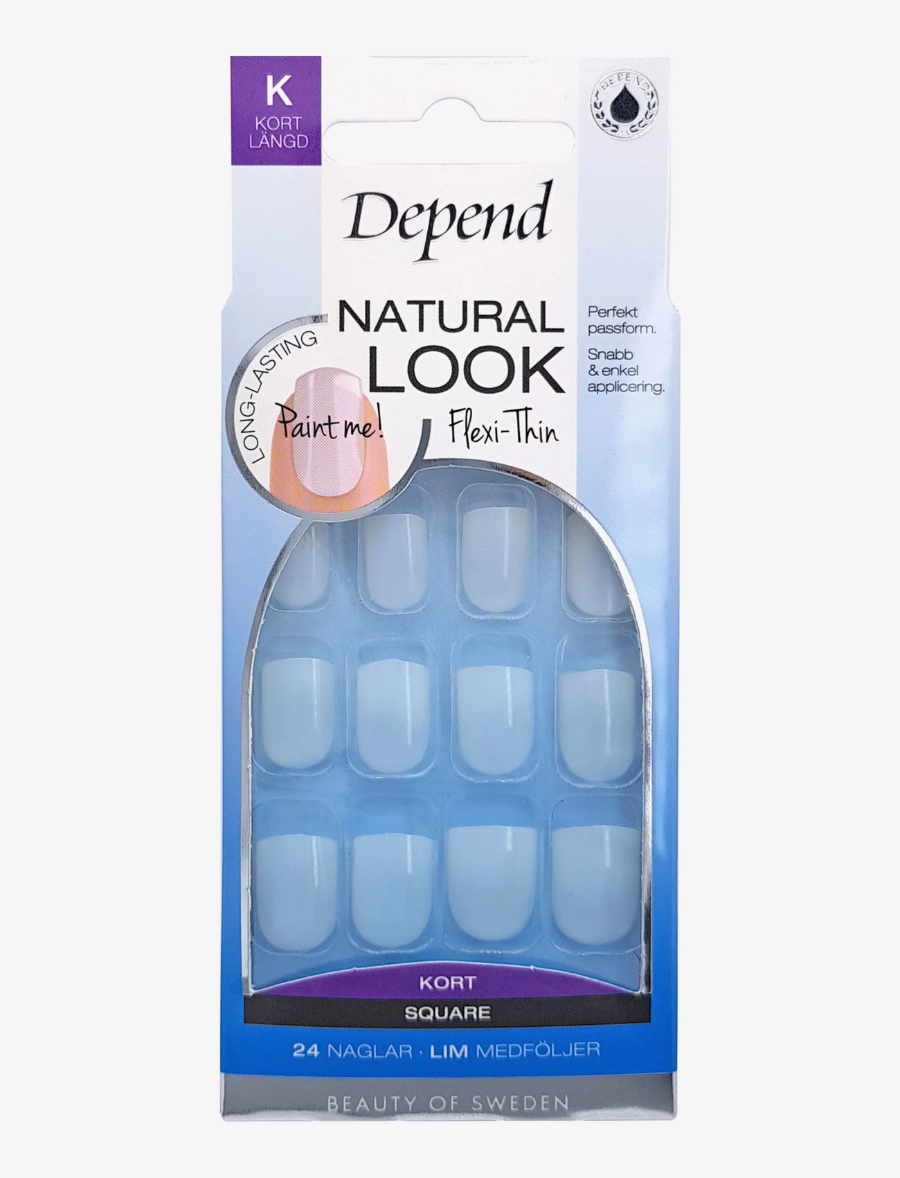 Depend Cosmetic Natural Look Kort SQ - Depend Cosmetic - CLEAR / undefined