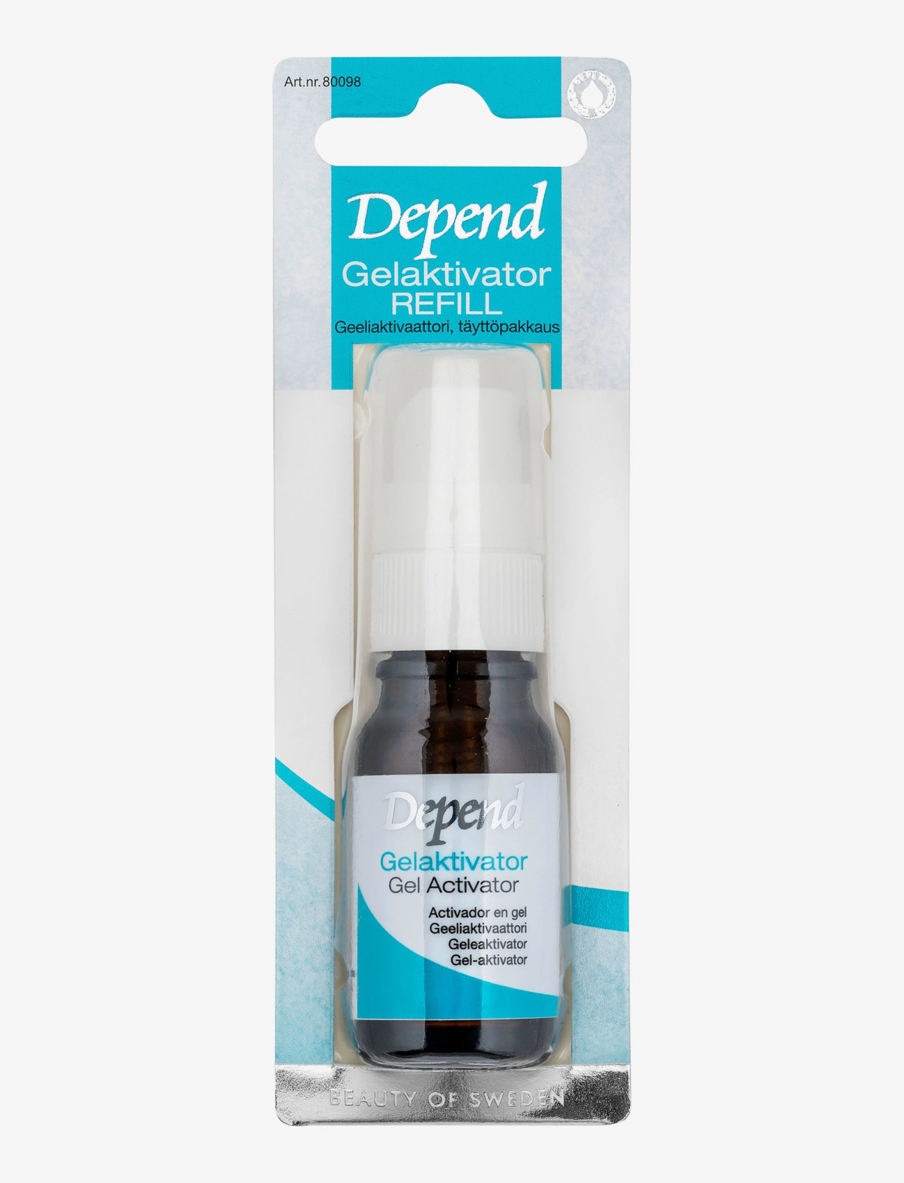 Depend Cosmetic Gelaktivator Refill - Press-on-negle - CLEAR / undefined