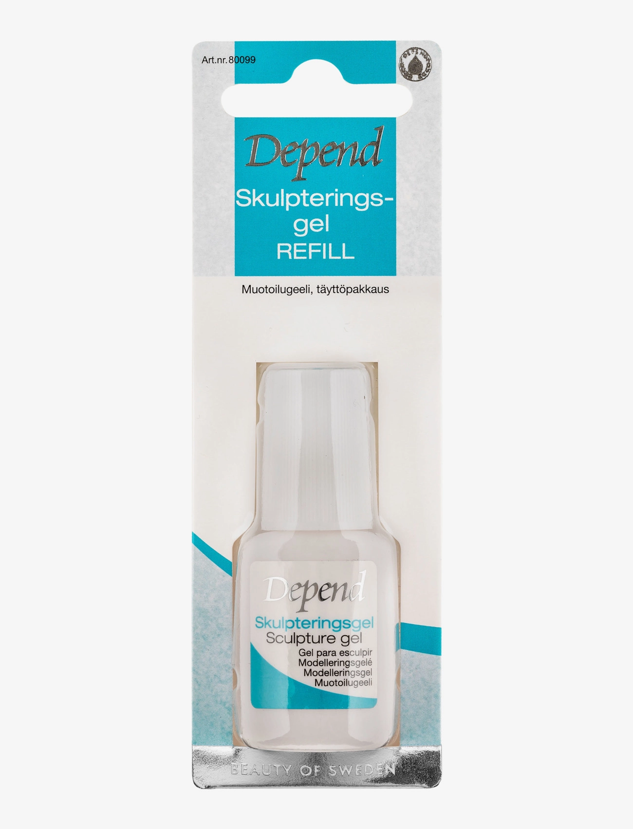 Depend Cosmetic Skulpteringsgel Refill - Depend Cosmetic - CLEAR / undefined
