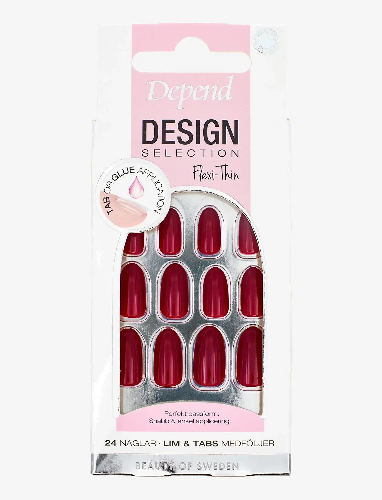 Depend Cosmetic - Design Selection Bordeaux Red Medium Oval nord - makeup - design selection bordeaux red medium oval nord - 0
