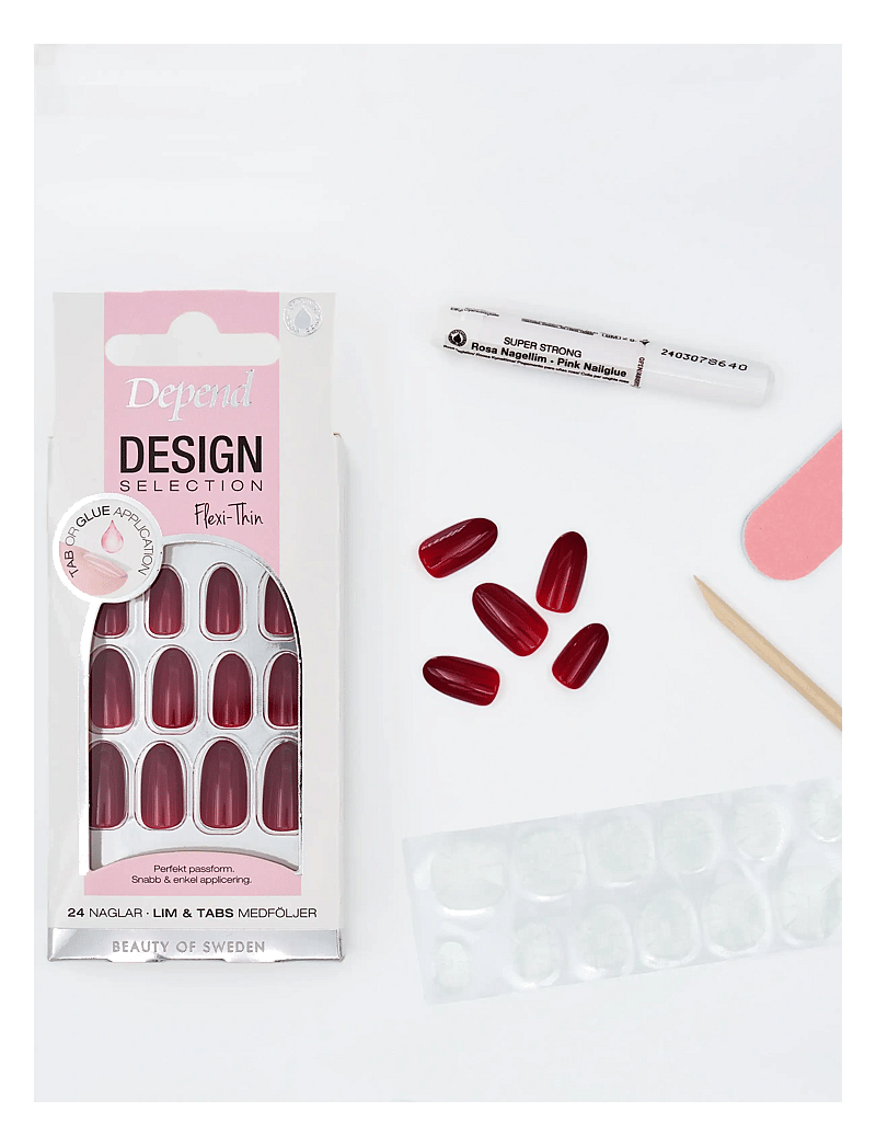 Depend Cosmetic - Design Selection Bordeaux Red Medium Oval nord - makeup - design selection bordeaux red medium oval nord - 1