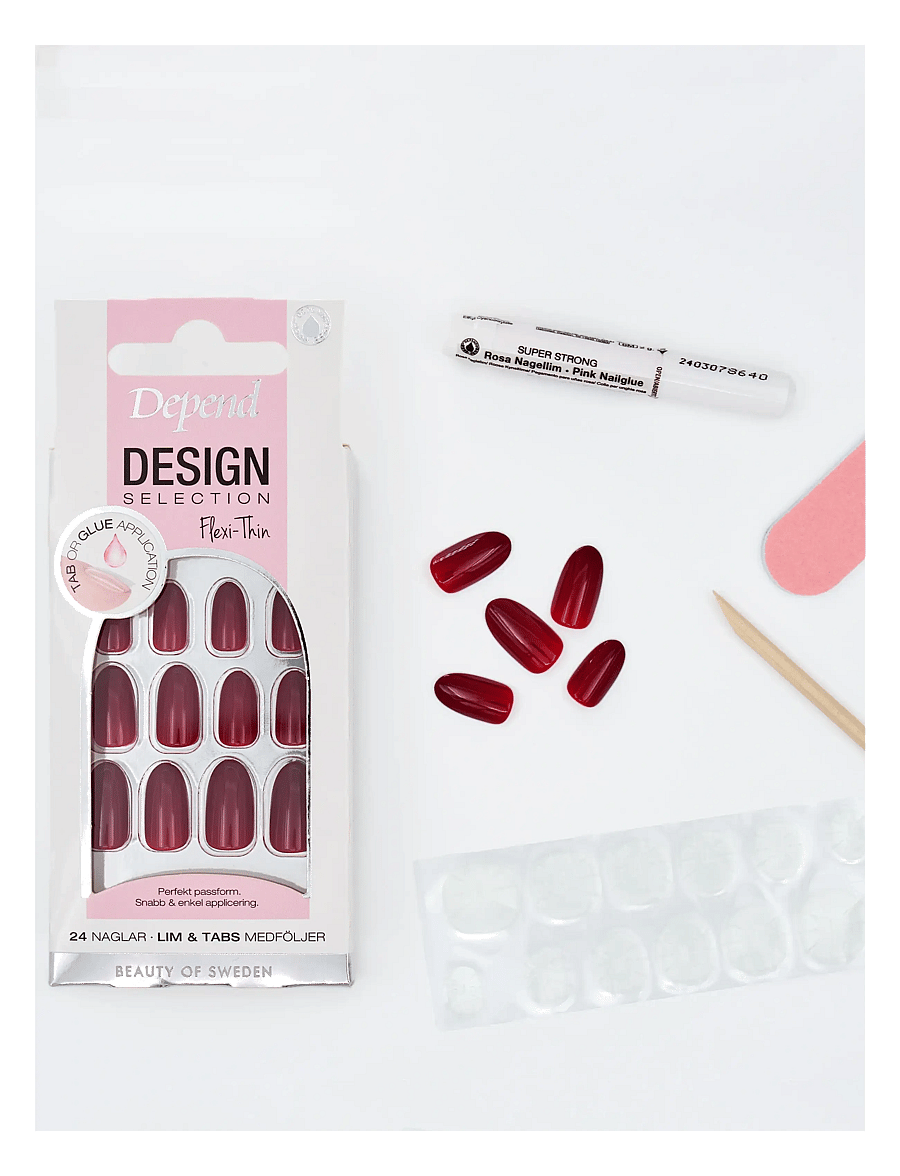 Depend Cosmetic - Design Selection Bordeaux Red Medium Oval nord - makeup - design selection bordeaux red medium oval nord - 1