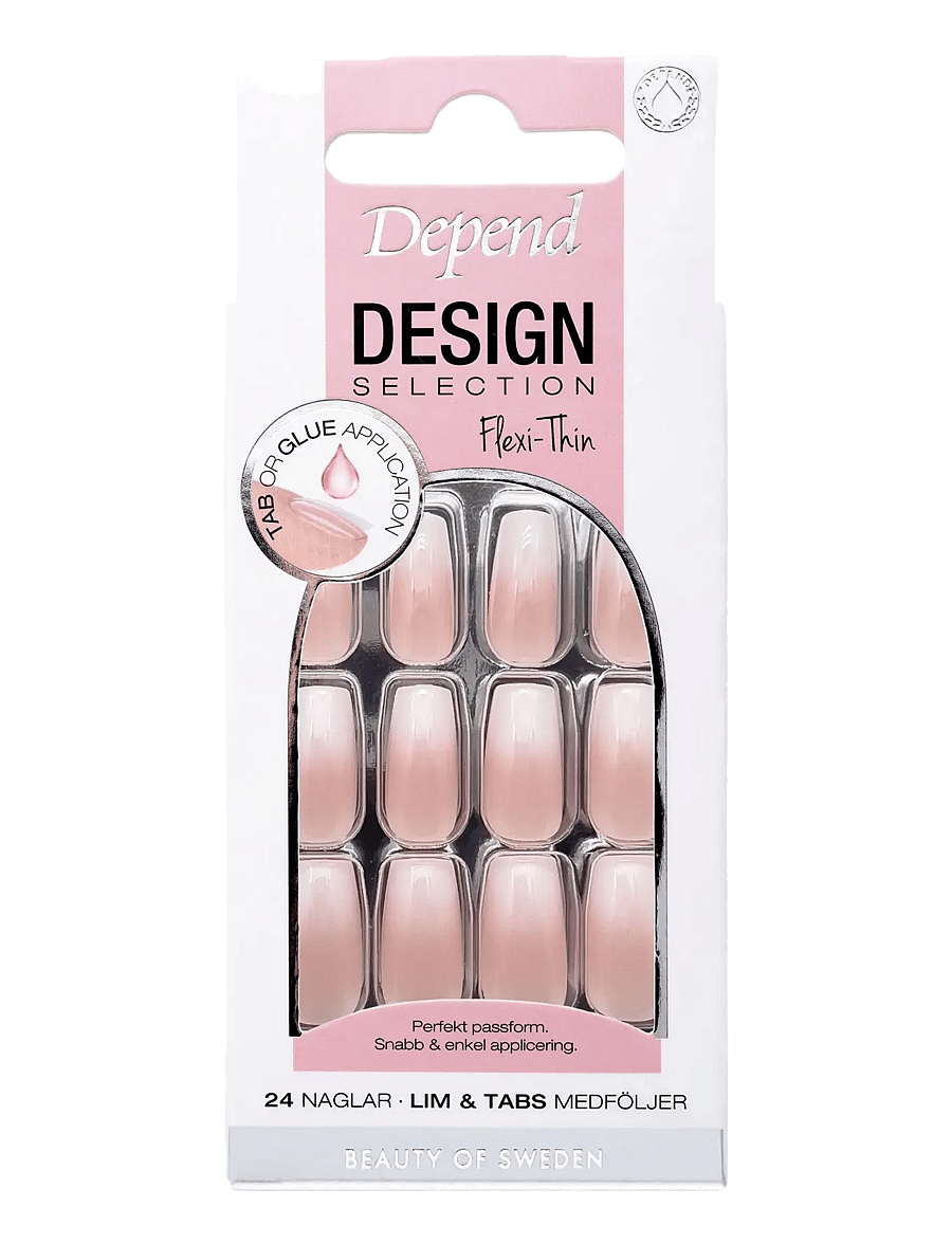 Depend Cosmetic - Design Selection French Ombre Short Coffin - makeup - design selection french ombre short coffin - 0
