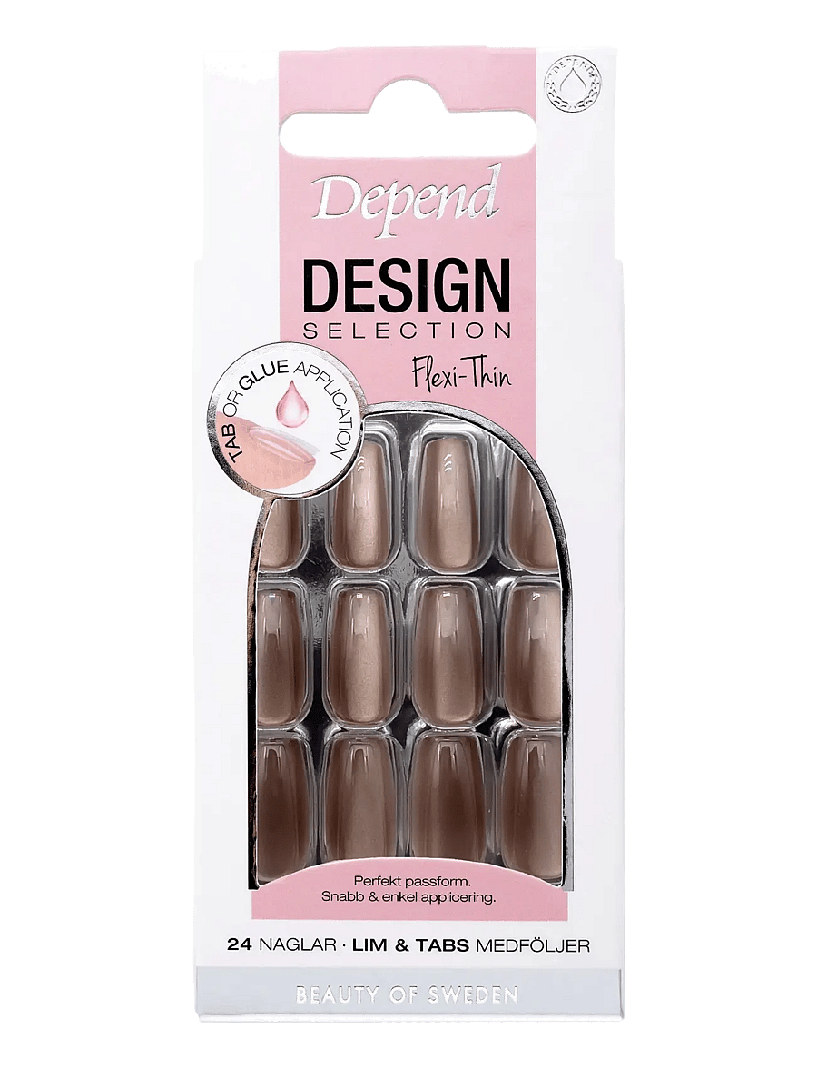 Depend Cosmetic - Design Selection Royal Greige Short Coffin - design selection royal greige short coffin - 0