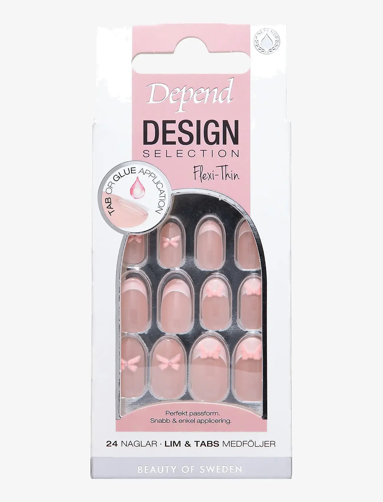 Depend Cosmetic - Design Selection Pink Bow Oval nord - makeup - pink bow oval nord - 0