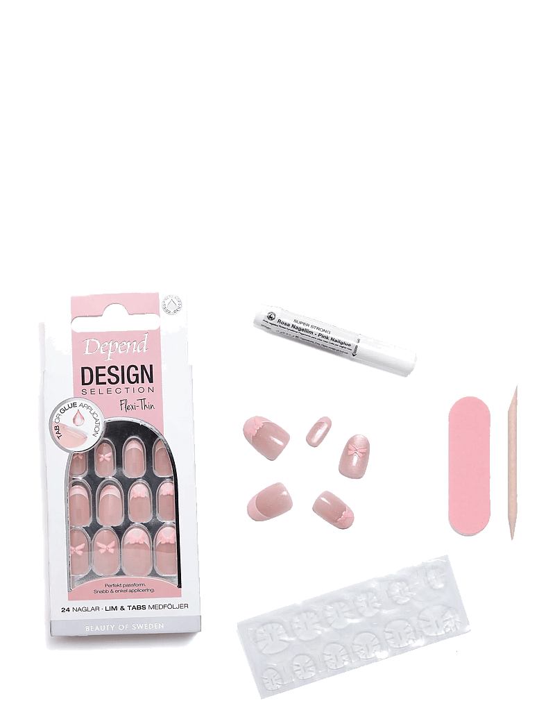Depend Cosmetic - Design Selection Pink Bow Oval nord - makeup - pink bow oval nord - 1