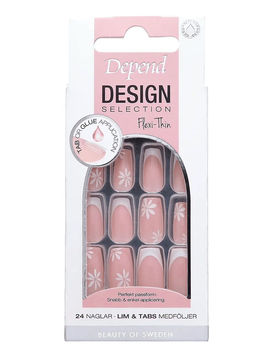 Depend Cosmetic - Design Selection French Flower Blossom Short Coffin nord - makeup - french flower blossom short coffin nord - 0