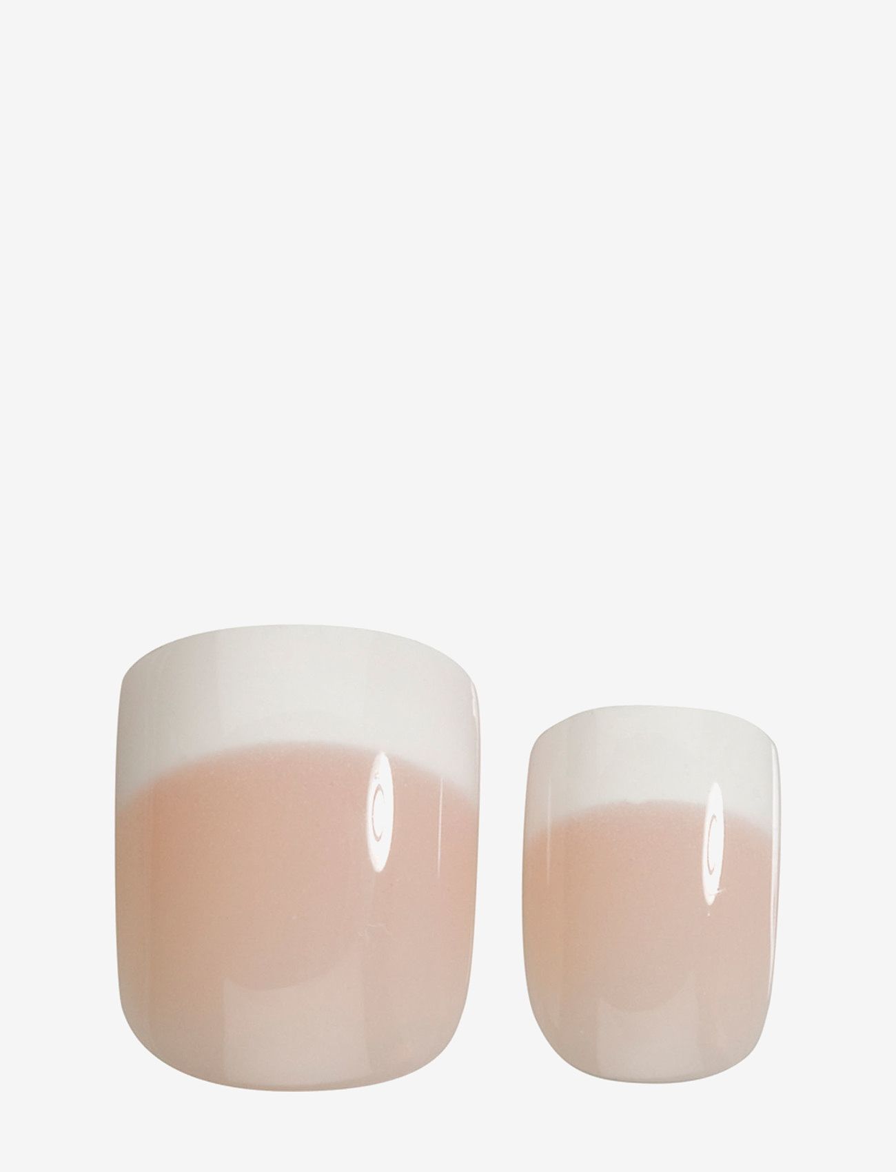 Depend Cosmetic - P&G French Look Rosa Kort SQ - kunstküüned - clear - 1