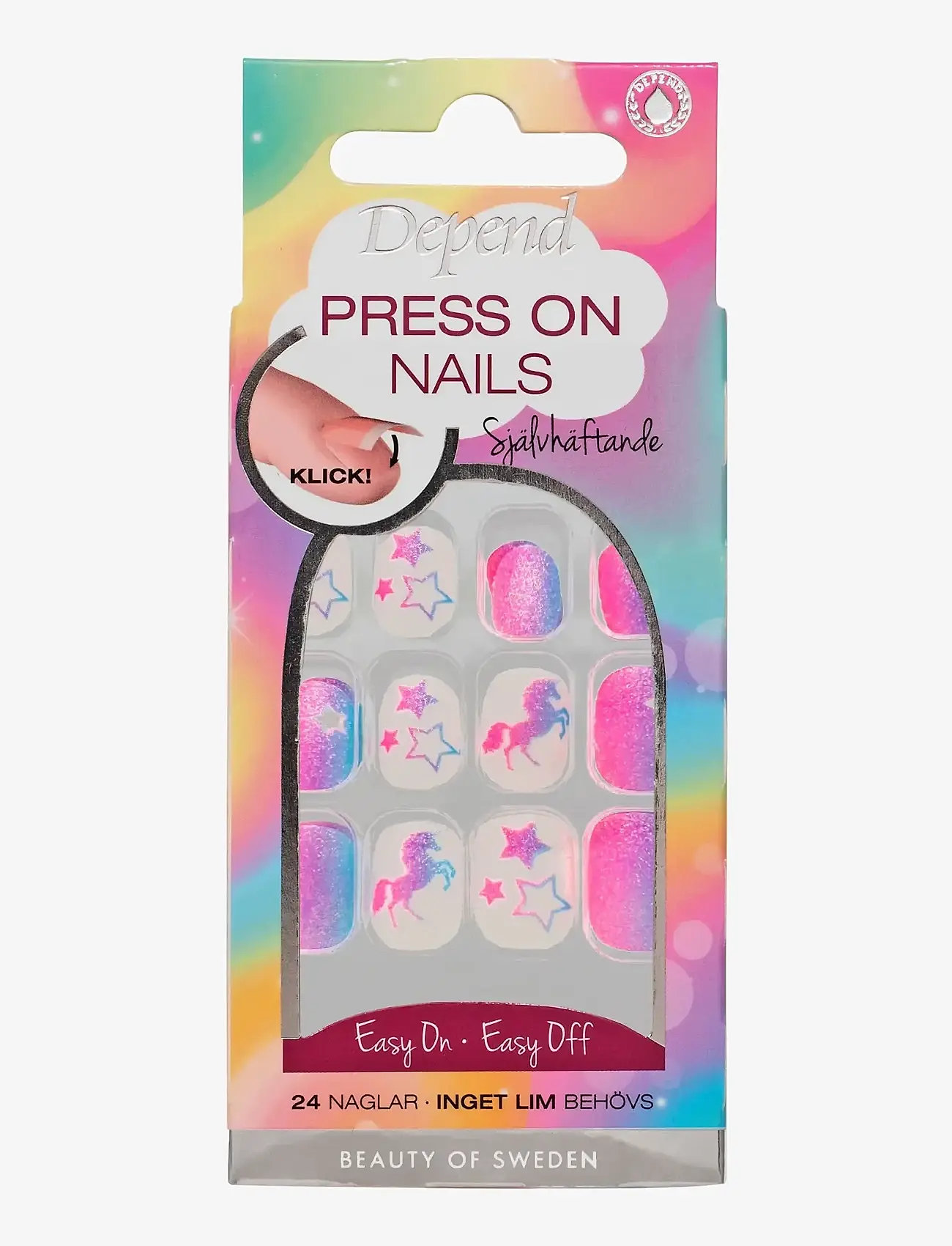 Depend Cosmetic - Press On Nails Horse - makeup - no color - 0