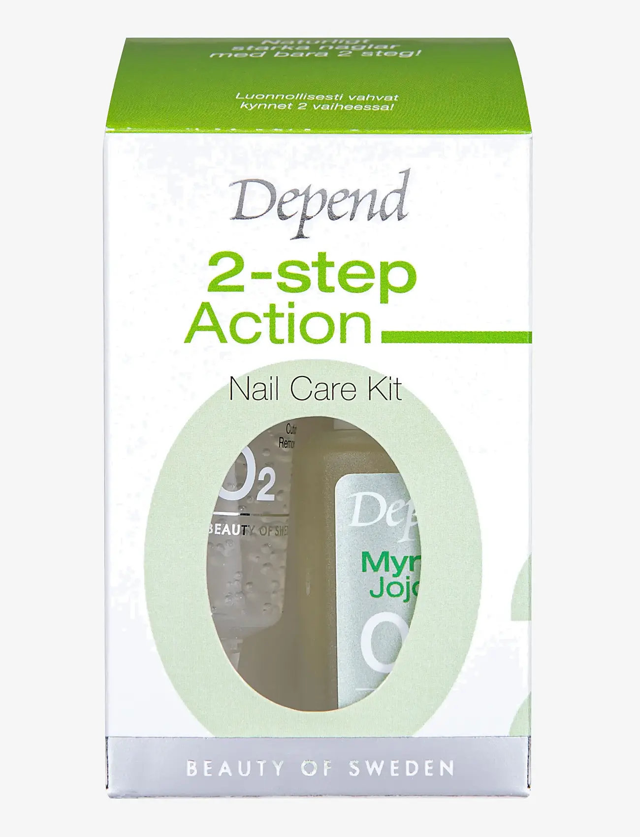 Depend Cosmetic - 2 step Action Nail Care Kit - makeup - 2 step action nail care kit - 1