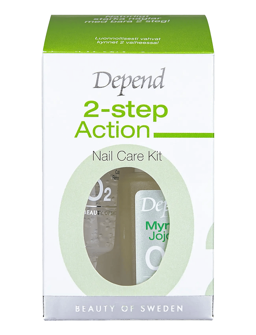 Depend Cosmetic - 2 step Action Nail Care Kit - 2 step action nail care kit - 1