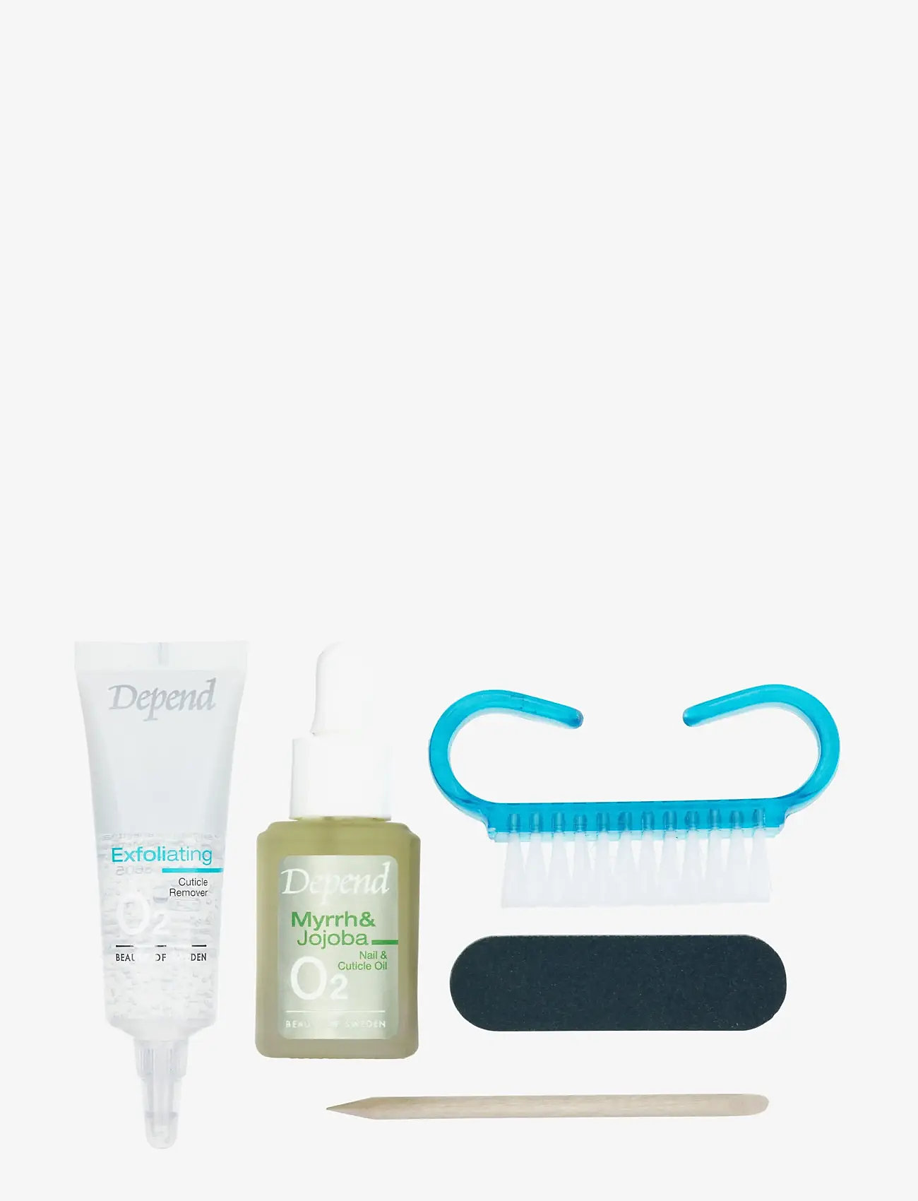 Depend Cosmetic - 2 step Action Nail Care Kit - makeup - 2 step action nail care kit - 2