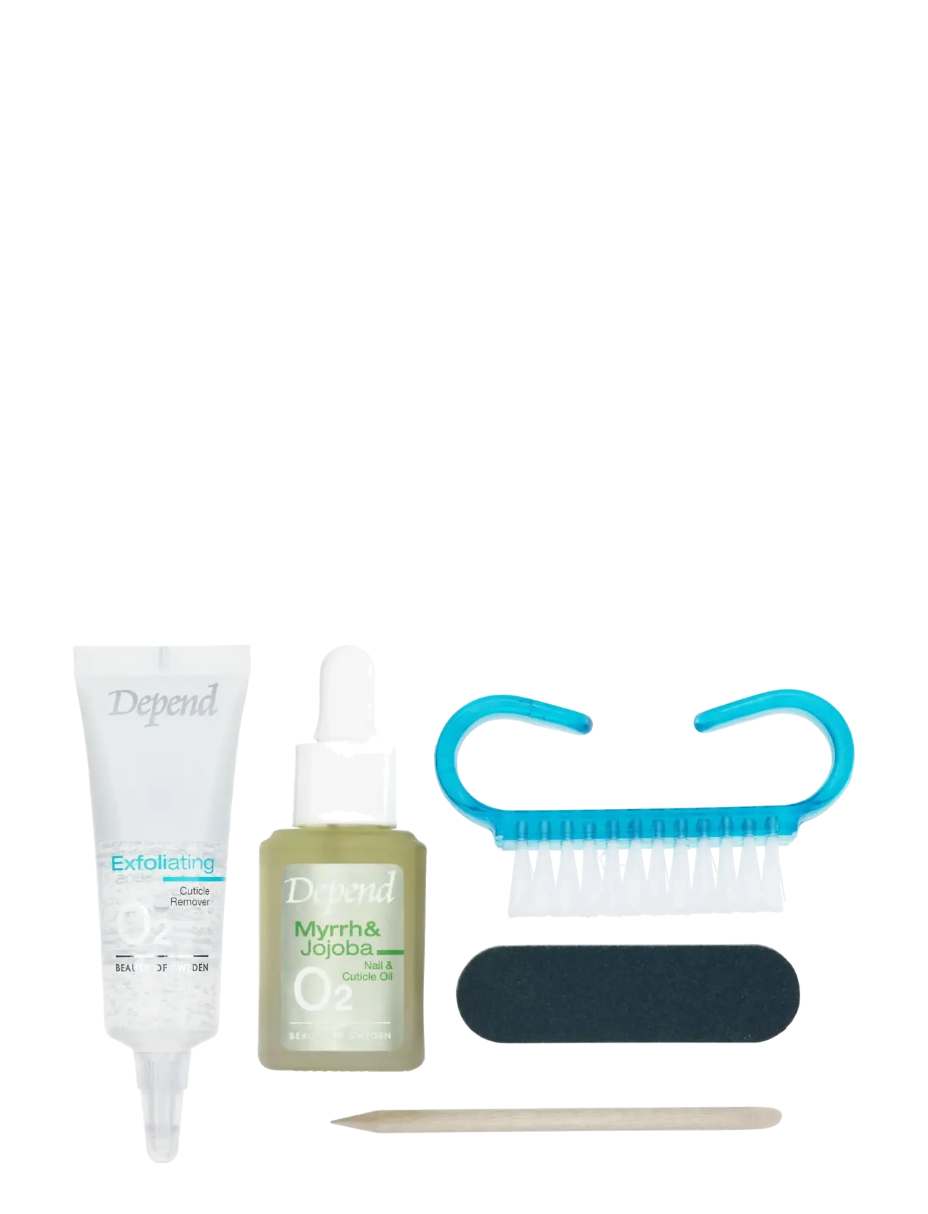 Depend Cosmetic - 2 step Action Nail Care Kit - sminke - 2 step action nail care kit - 2