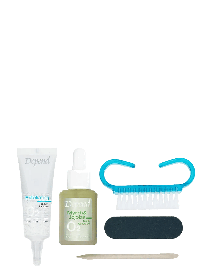 Depend Cosmetic - 2 step Action Nail Care Kit - 2 step action nail care kit - 2