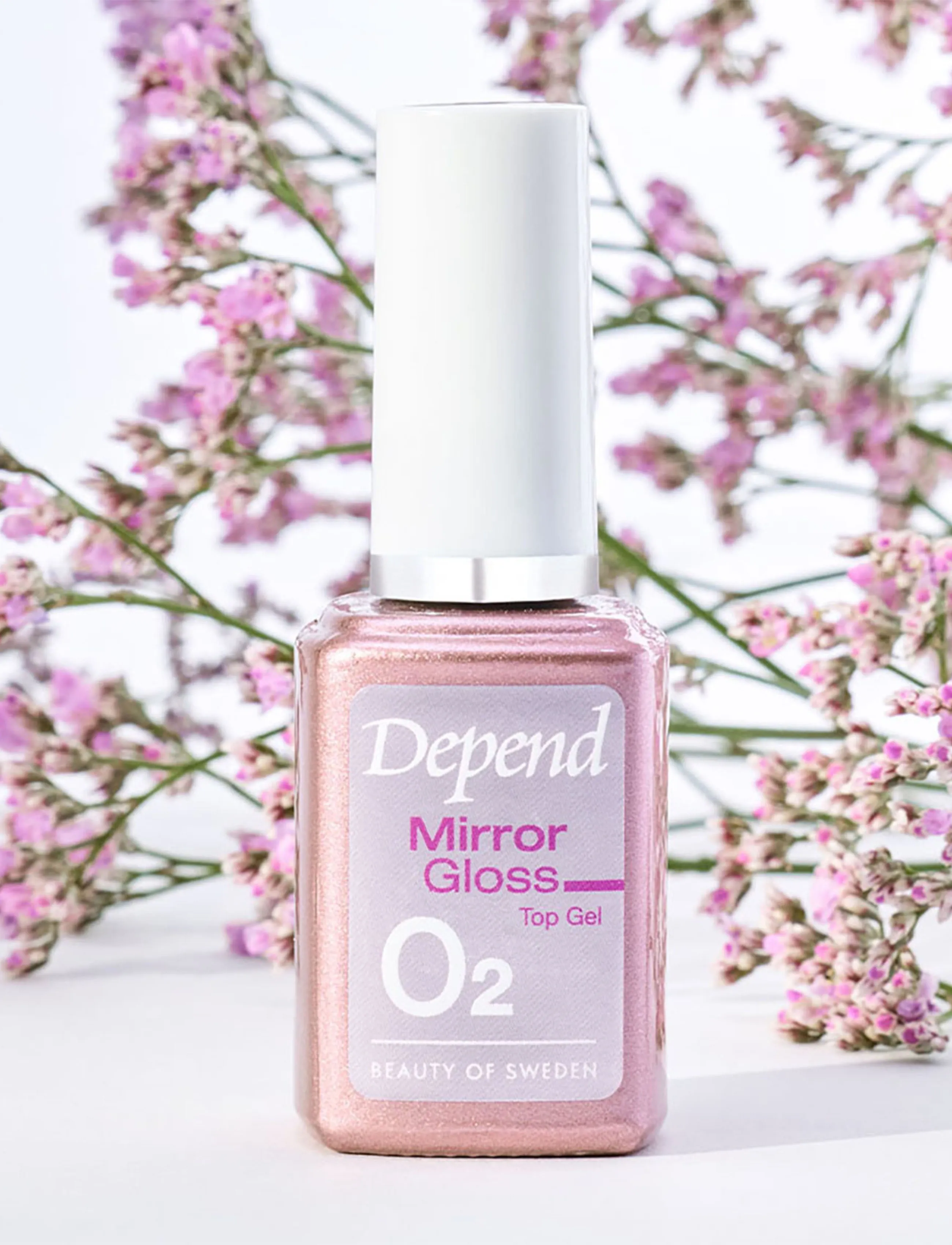 Depend Cosmetic (Hybrid Speed Glossy) Top Gel,,,Nude Gr.11 ML