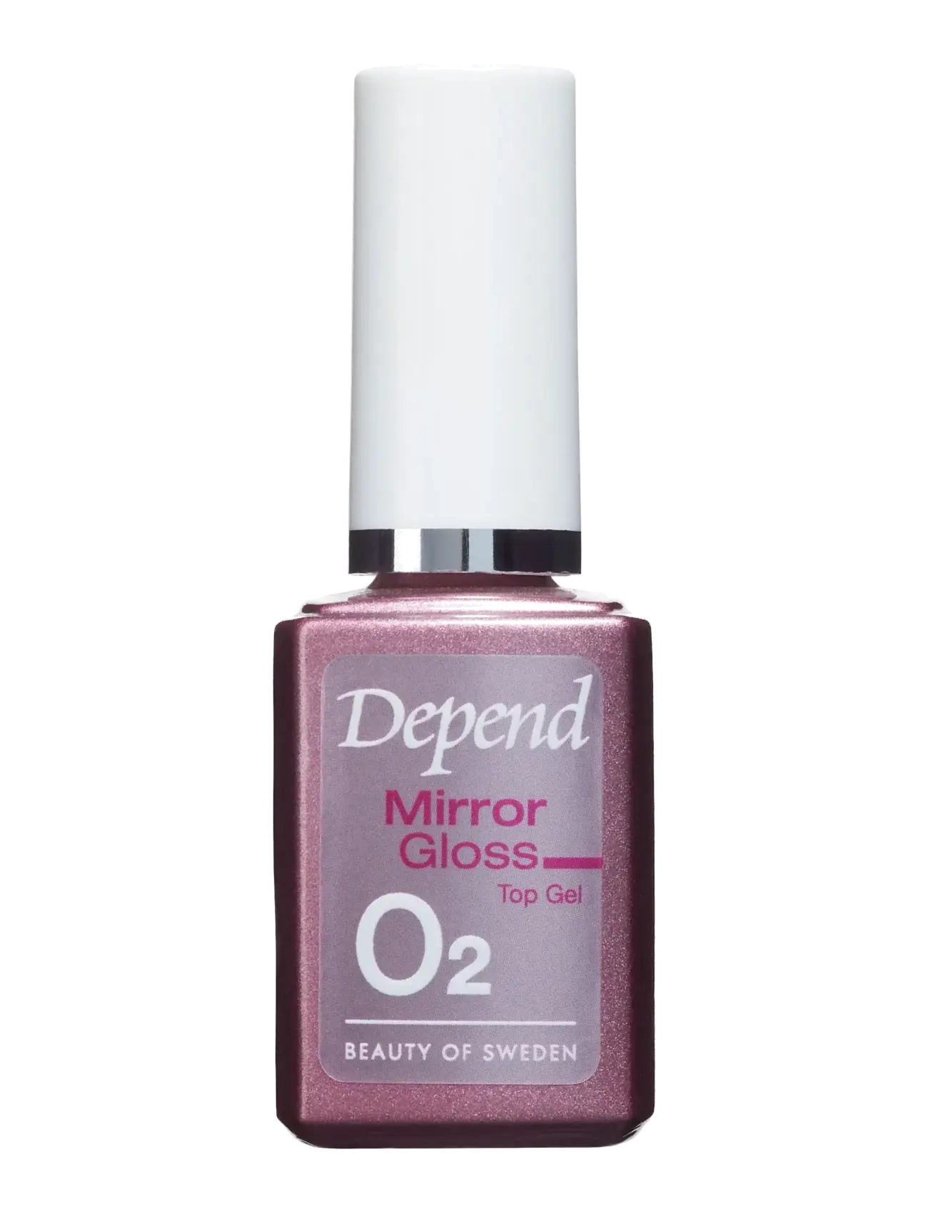 Depend Cosmetic (Hybrid Speed Glossy) Top Gel - Depend Cosmetic - (HYBRID SPEED GLOSSY) TOP GEL / pink/rose