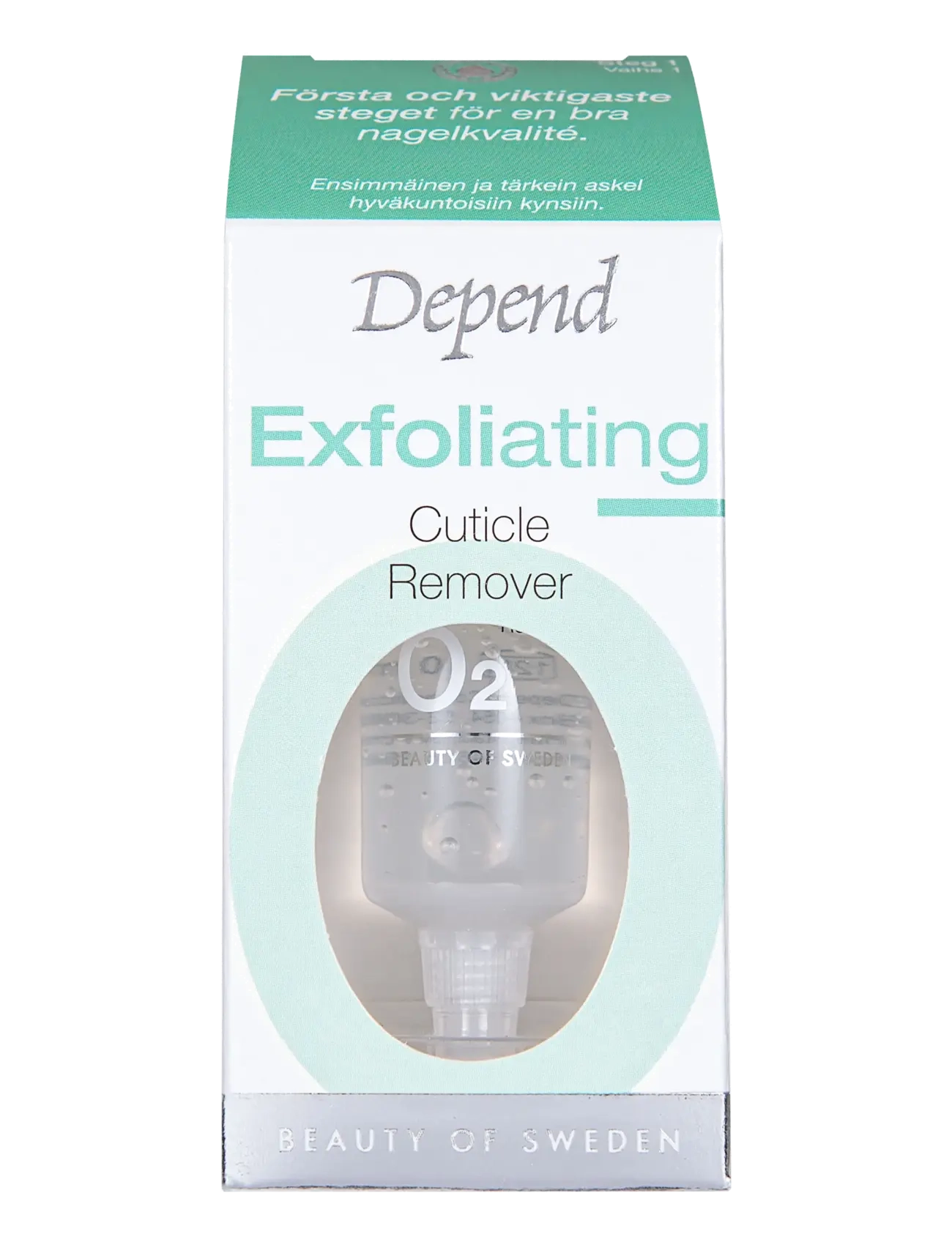 Depend Cosmetic Exfoliating Cuticle Remover, Neglepleje, Nude, Str: 10 ML