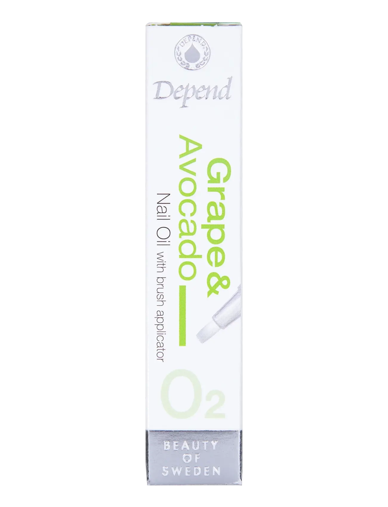 Depend Cosmetic Grape & Avocado Nail Oil (Tube) - Negleprodukter - GRAPE & AVOCADO NAIL OIL (TUBE) / clear
