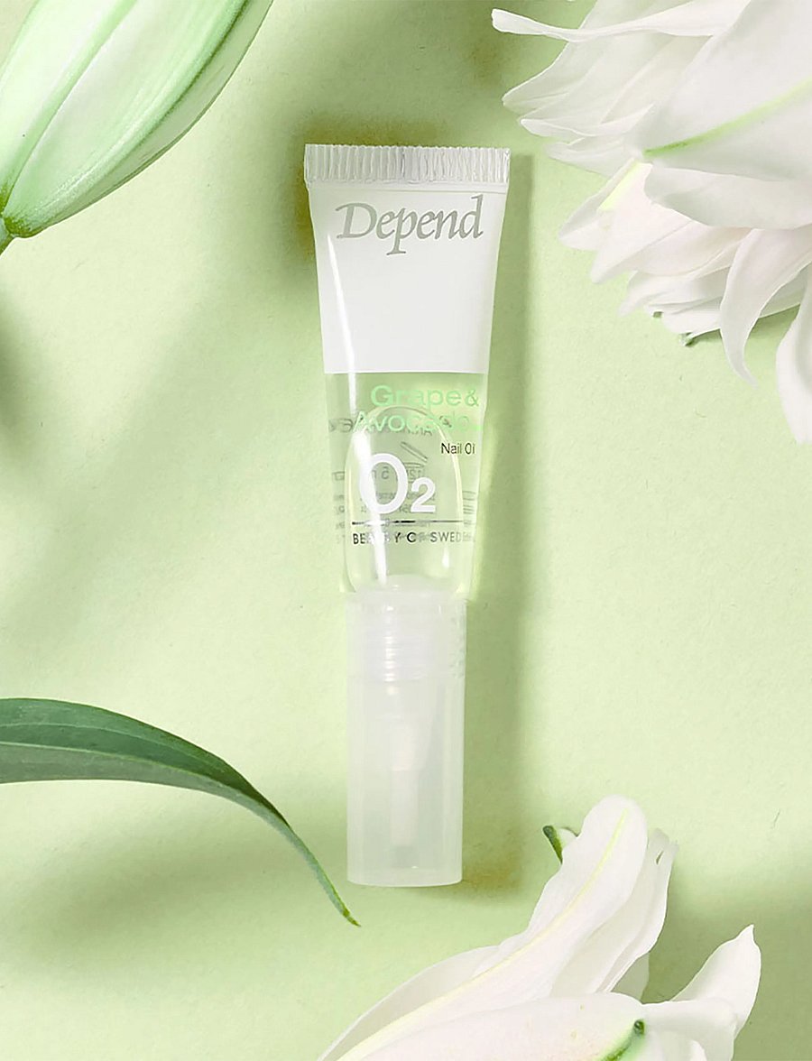 Depend Cosmetic - Grape & Avocado Nail Oil (Tube) - makeup - grape & avocado nail oil (tube) - 0
