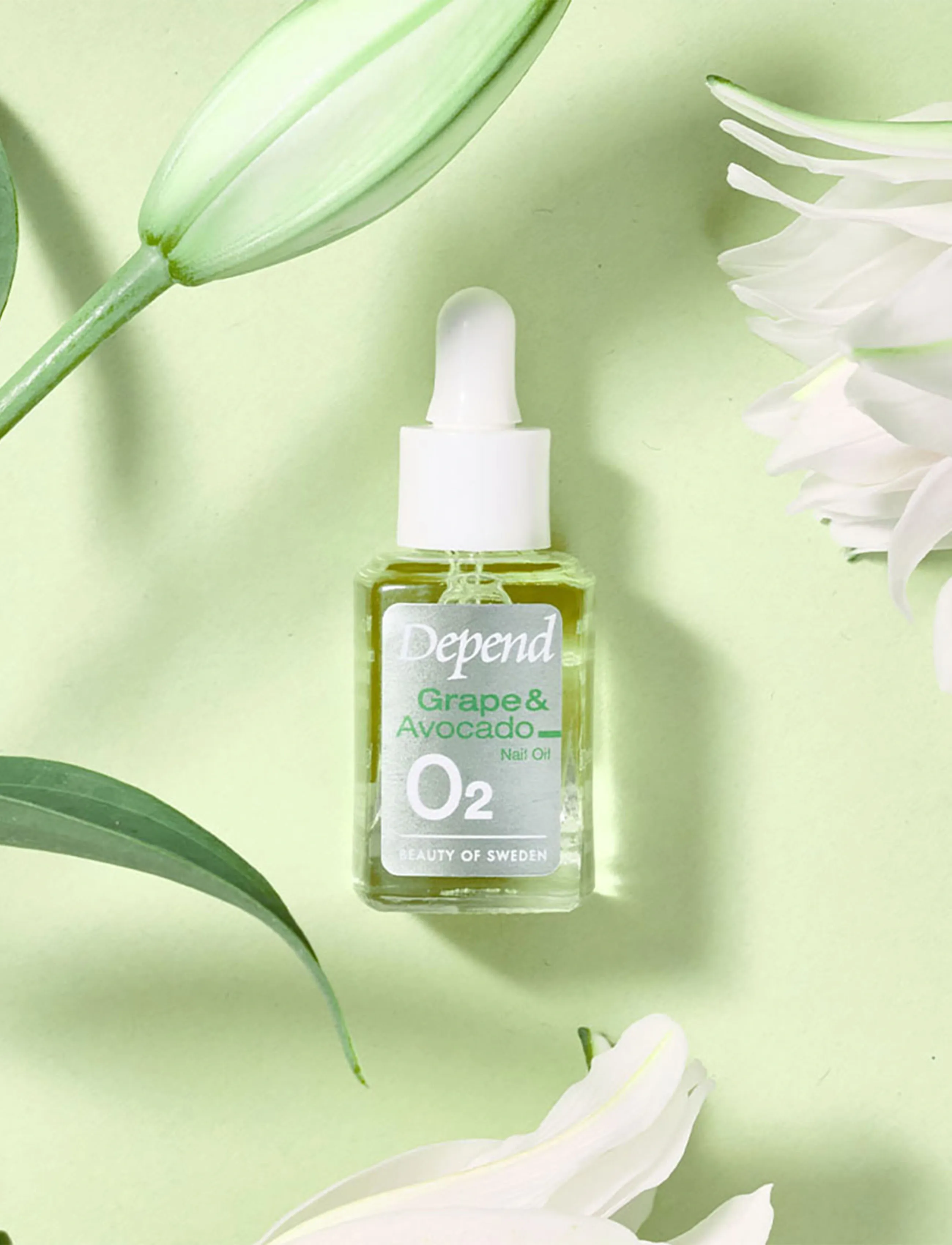 Depend Cosmetic Grape & Avocado Nail Oil,,,Nude Gr.5 ML