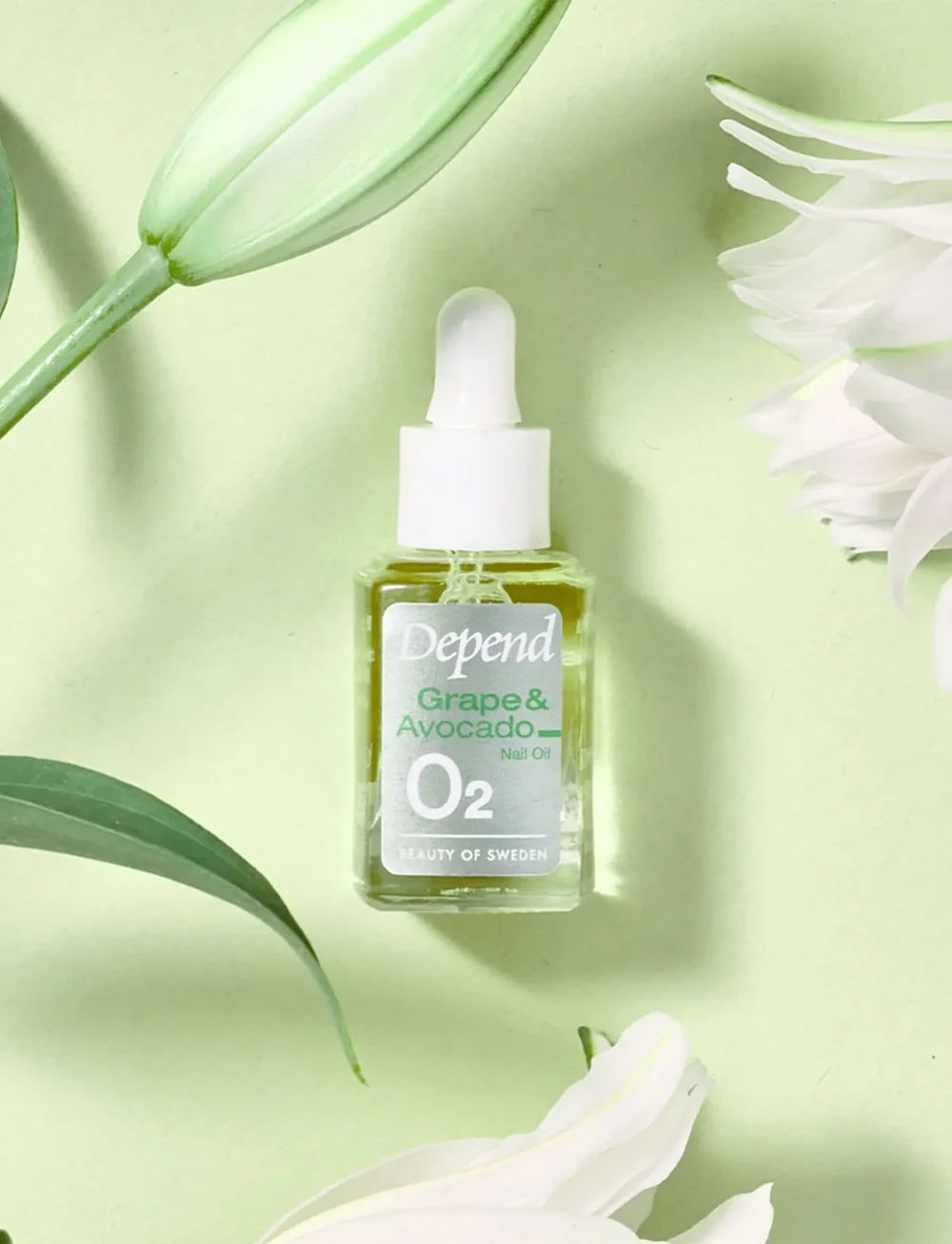 Depend Cosmetic - Grape & Avocado Nail Oil - neglepleje - grape & avocado nail oil - 0