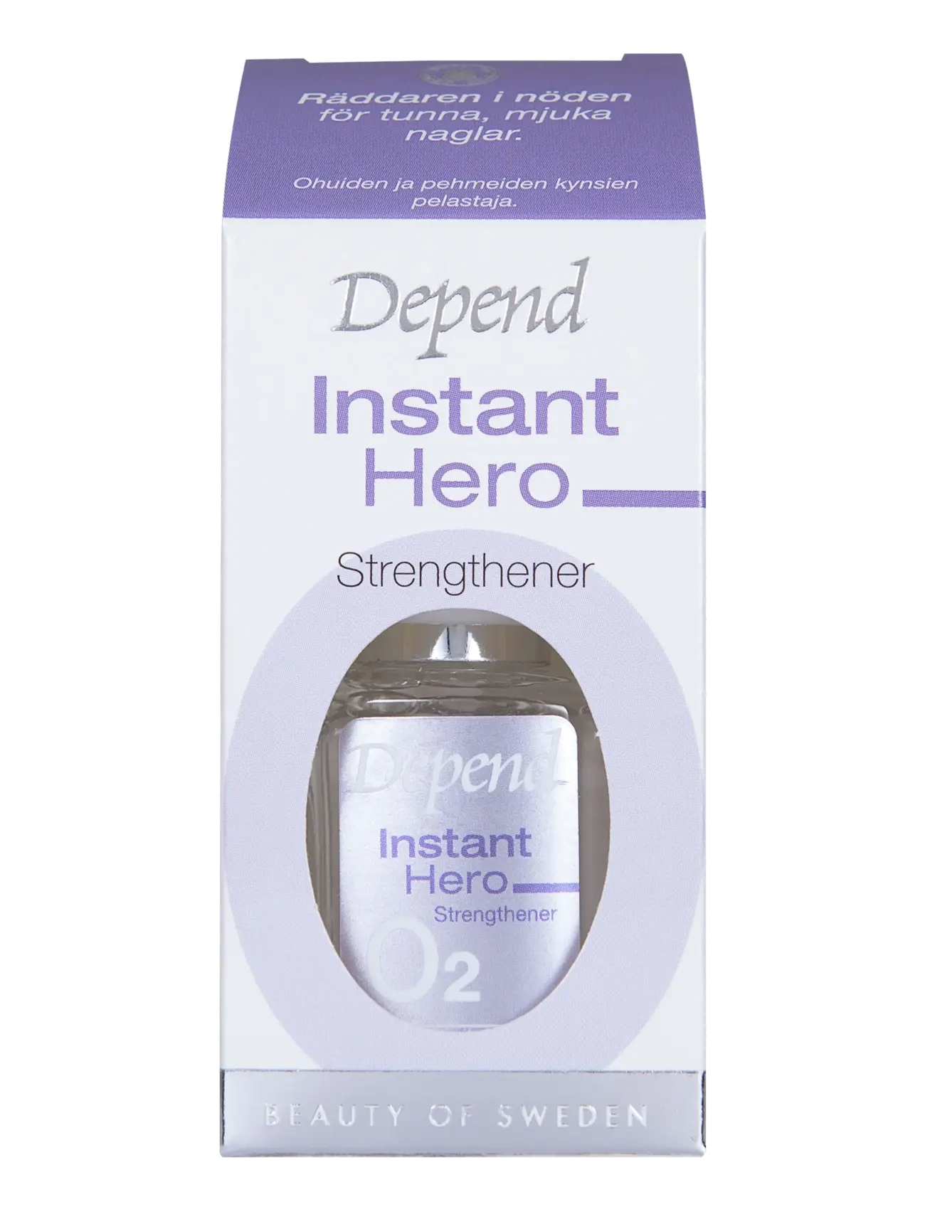 Depend Cosmetic Instant Hero Strengthener, Neglepleje, Nude, Str: 11 ML