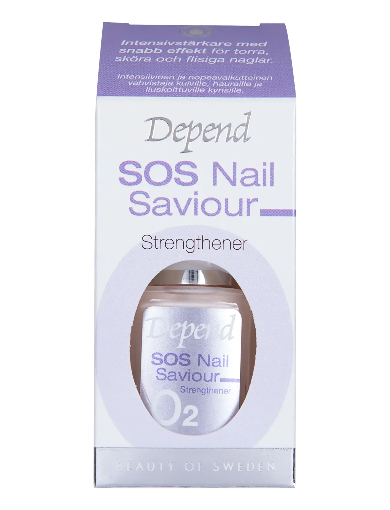 Depend Cosmetic Sos Nail Saviour Strengthener, Neglepleje, Str: 11 ML