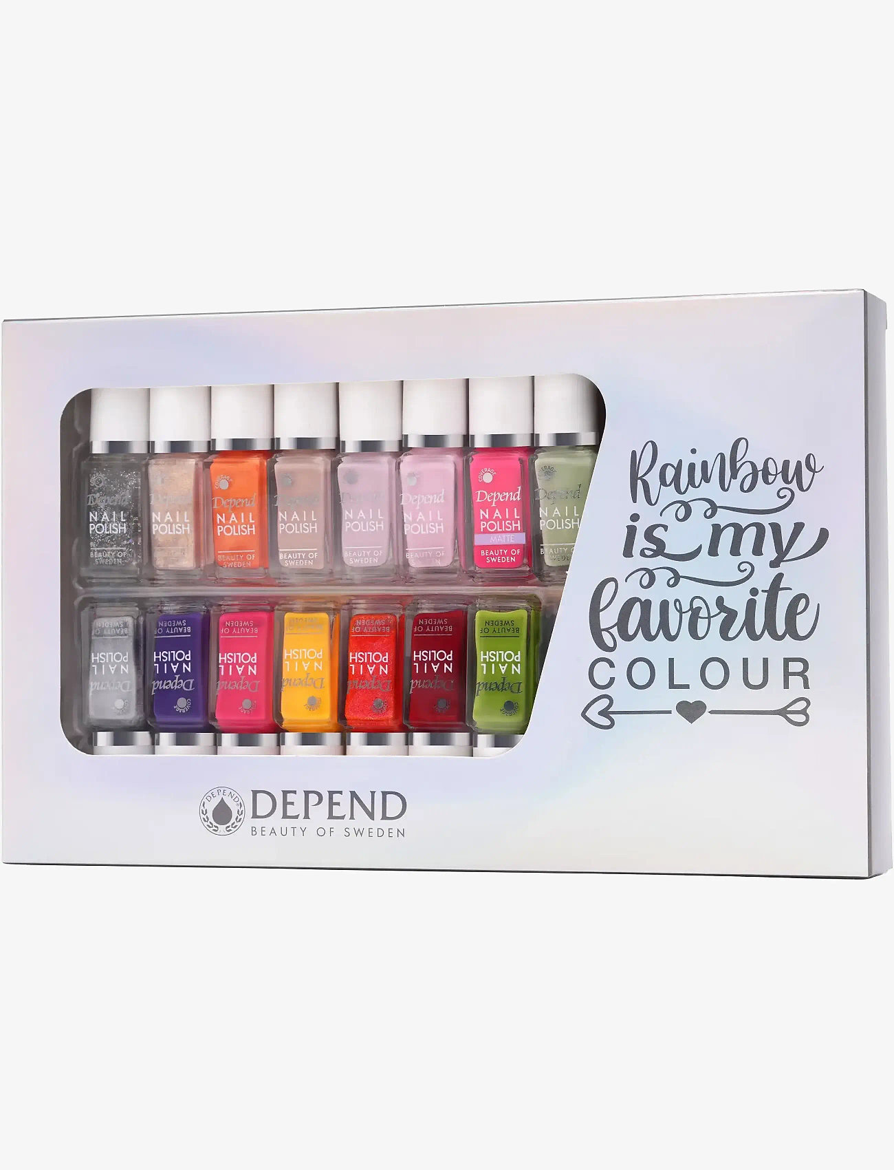 Depend Cosmetic - Nail Polish 15-pack - no color - 0