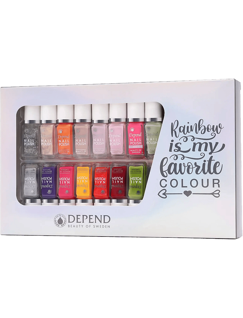 Depend Cosmetic - Nail Polish 15-pack - no color - 0