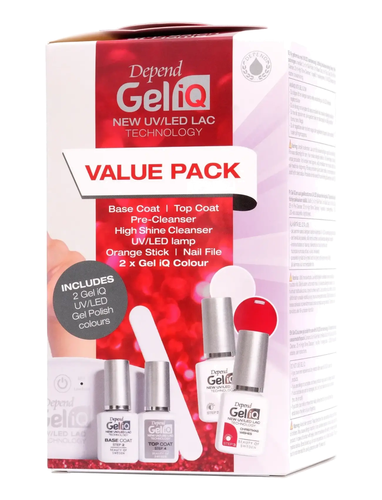 Depend Cosmetic - Gel iQ Value Pack - makeup - no color - 1