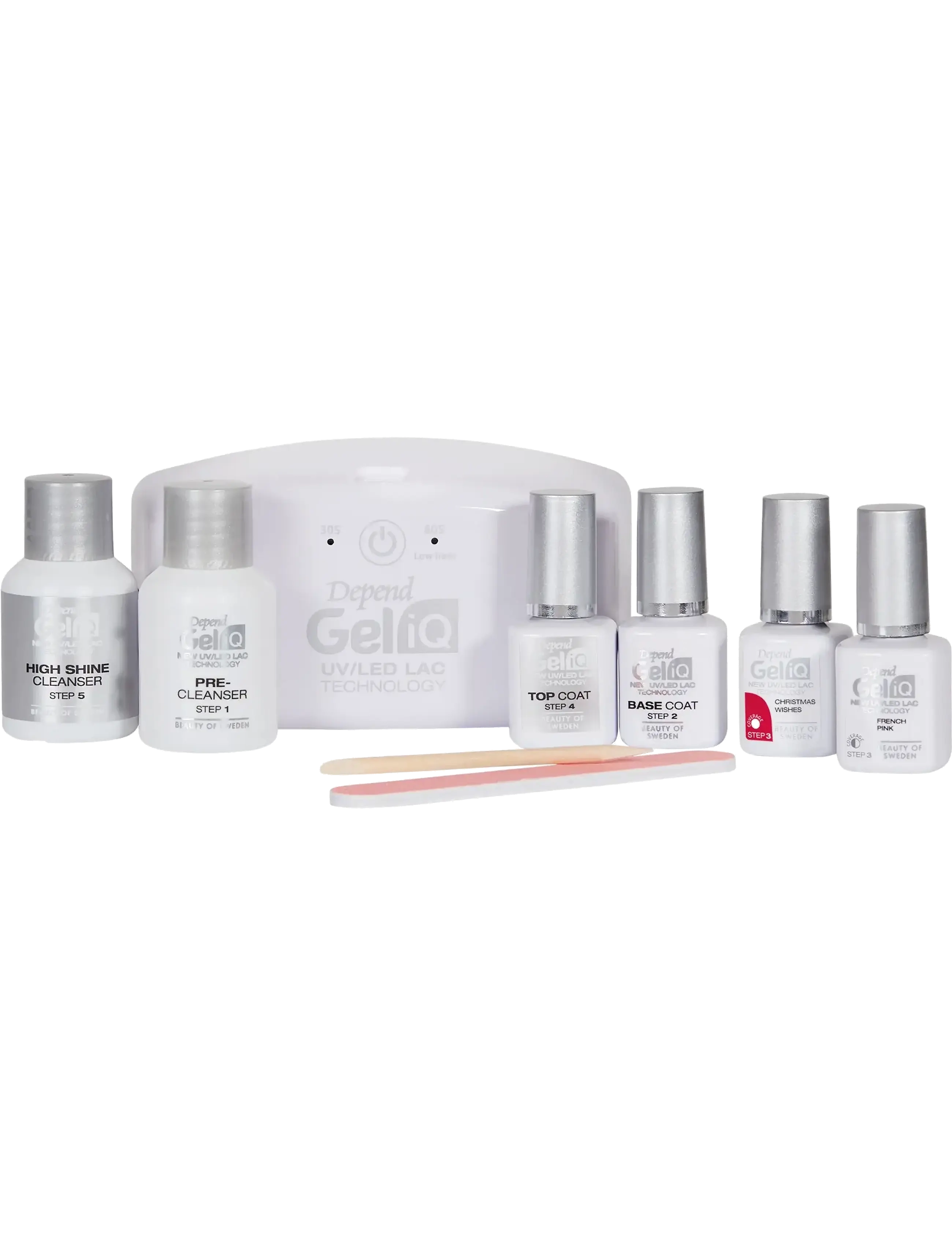 Depend Cosmetic Gel Iq Value Pack, One Size, Multi/patterned, Nails > Gel Manicure Kit, Dame