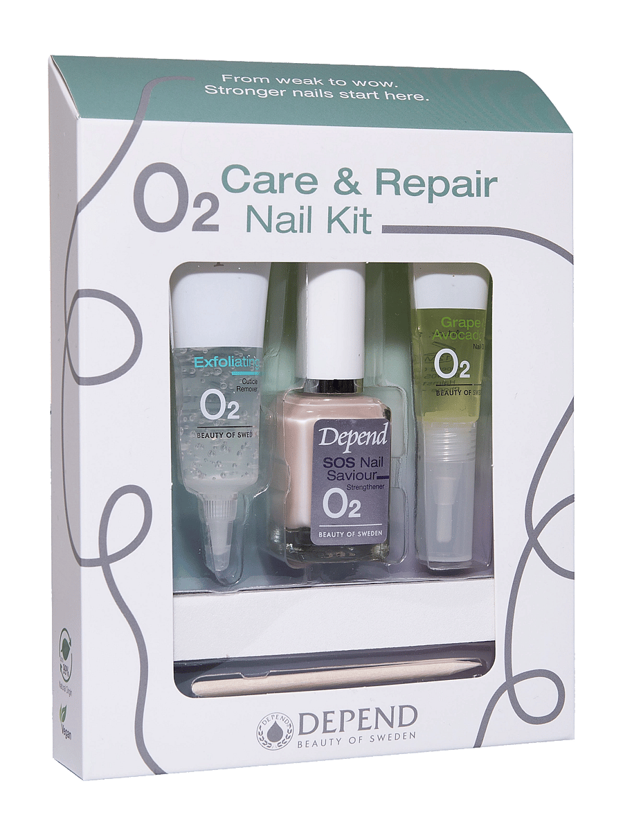 Depend Cosmetic - O2 Care & Repair Nail Kit - o2 care & repair nail kit - 0
