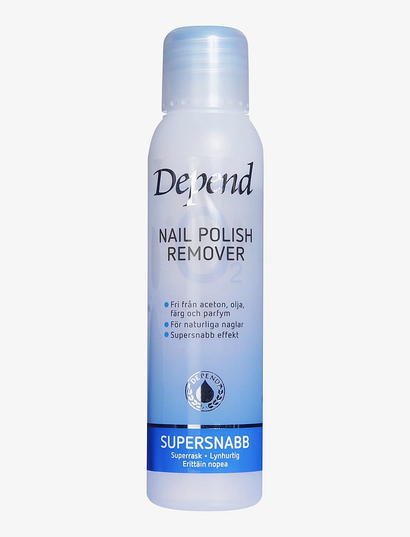 Depend Cosmetic - Remover blå 100 ml O2 - makeup - clear - 0